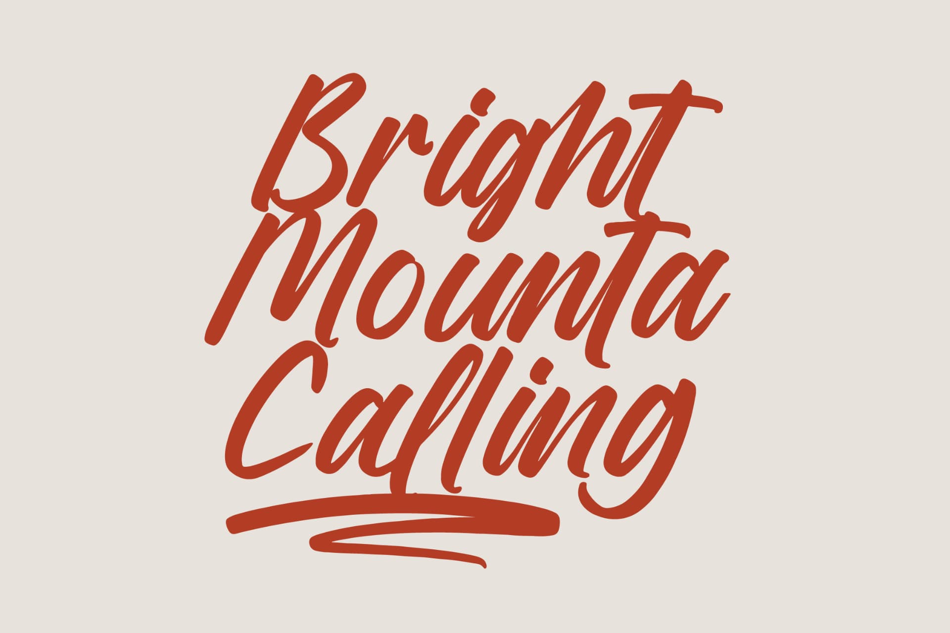 Preview 9 for Killery Bentom – Modern Brush Font