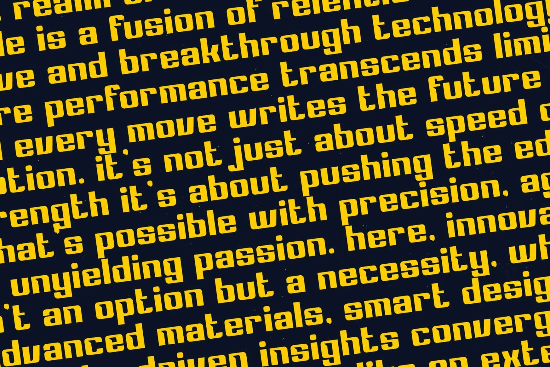 Preview 12 for Drivery Enrich - Futuristic Sporty Font