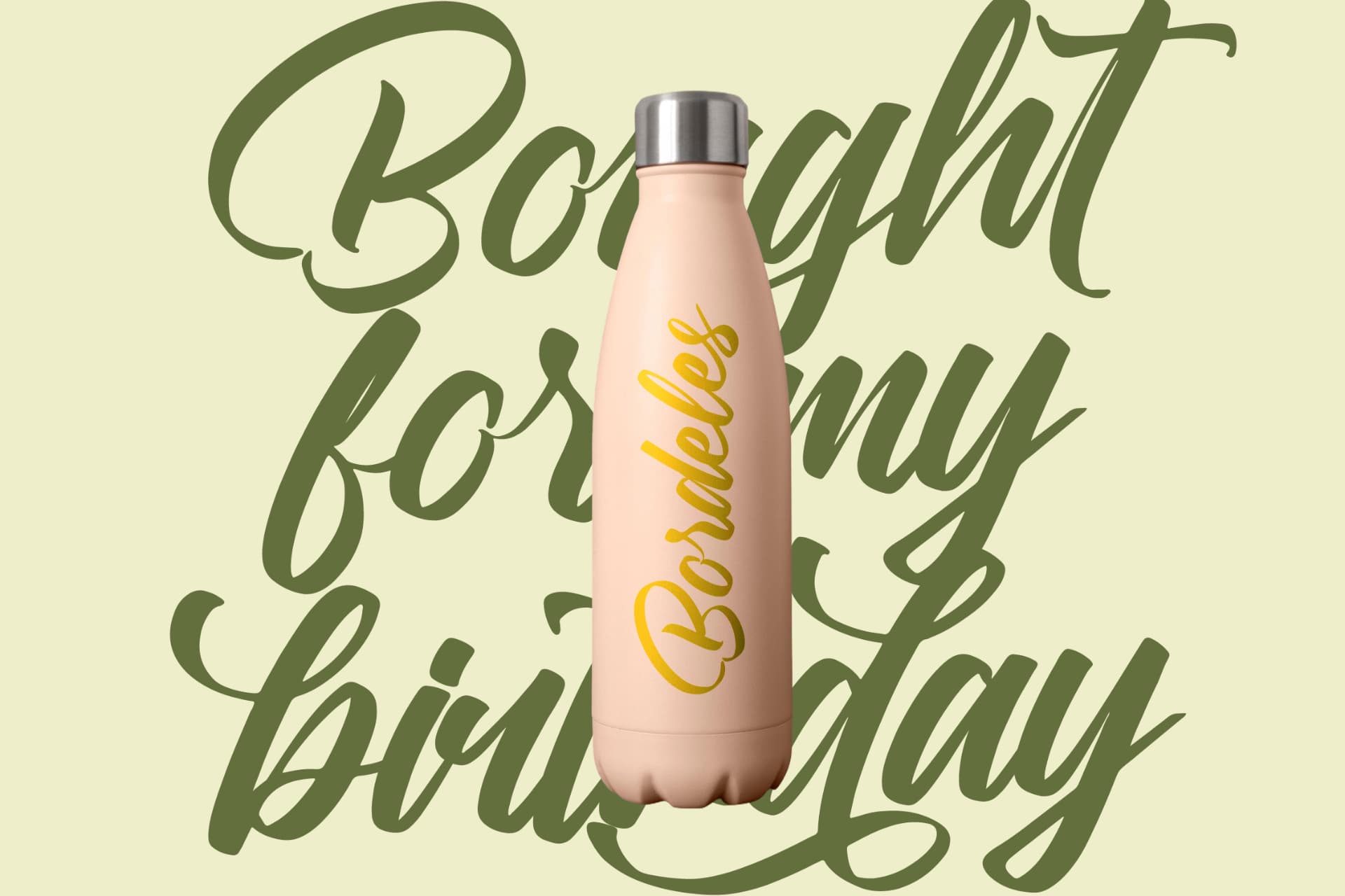 Preview 8 for Rushed Elegance - Bold Calligraphy Font