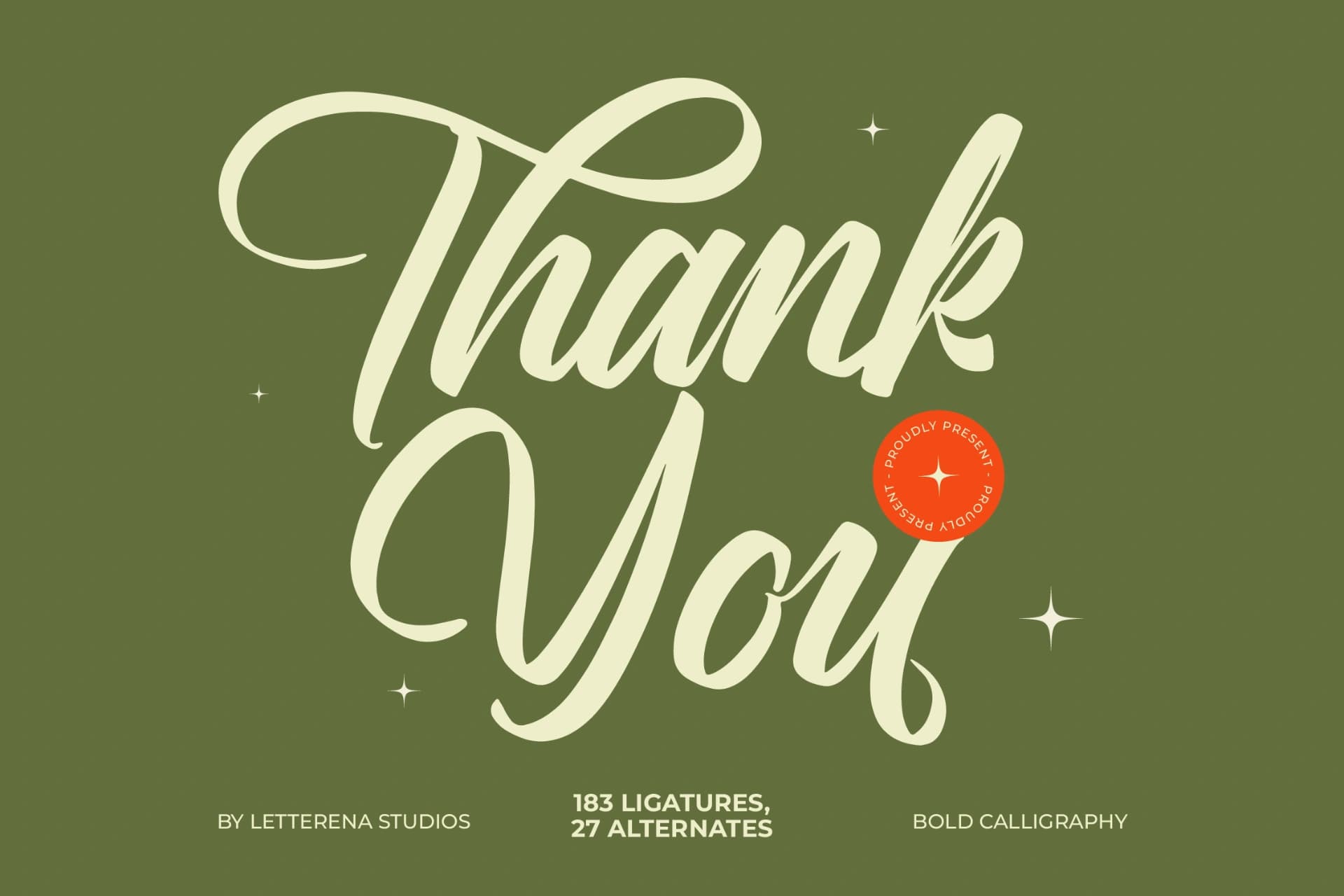 Preview 20 for Rushed Elegance - Bold Calligraphy Font