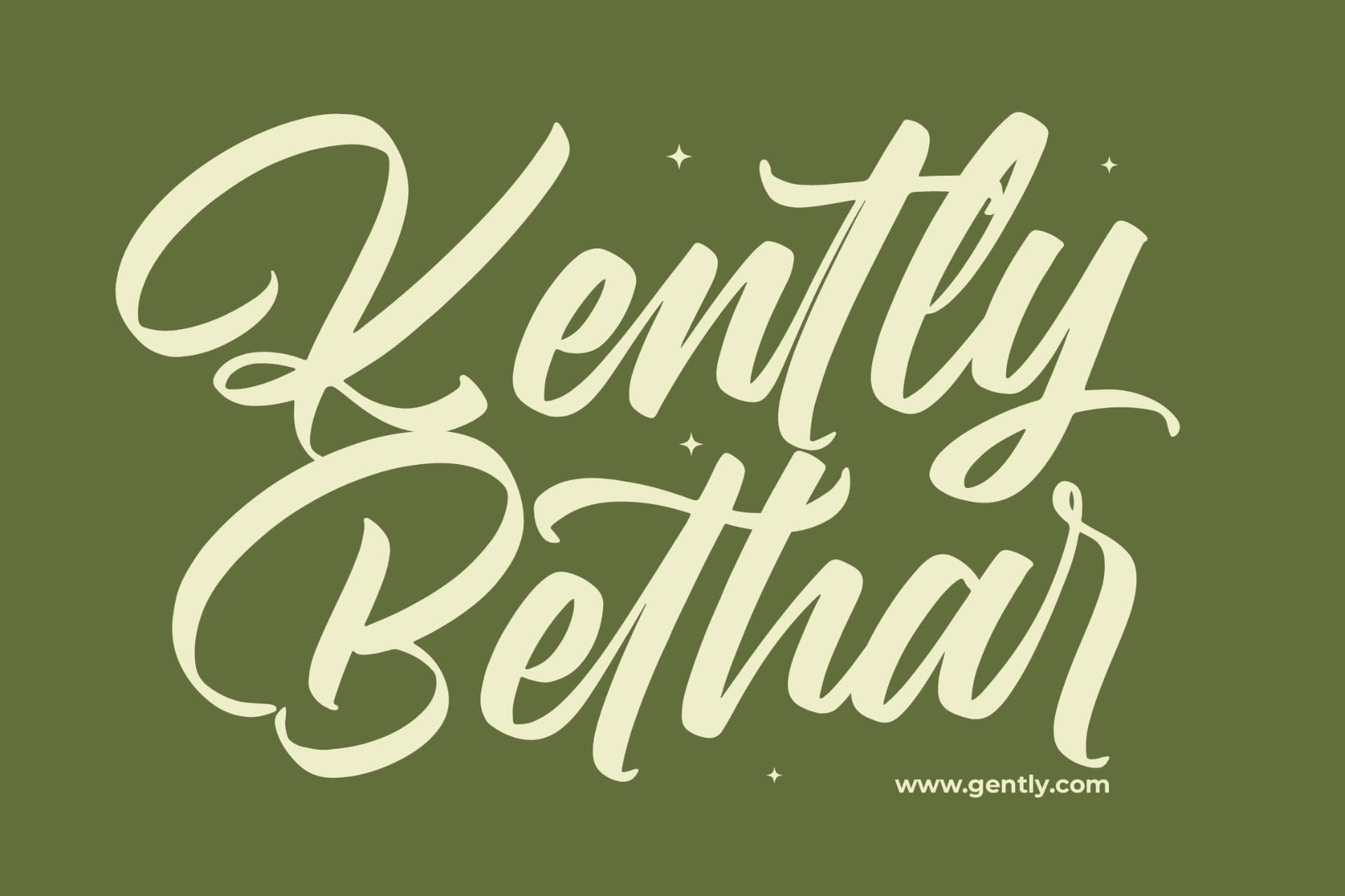 Preview 5 for Rushed Elegance - Bold Calligraphy Font