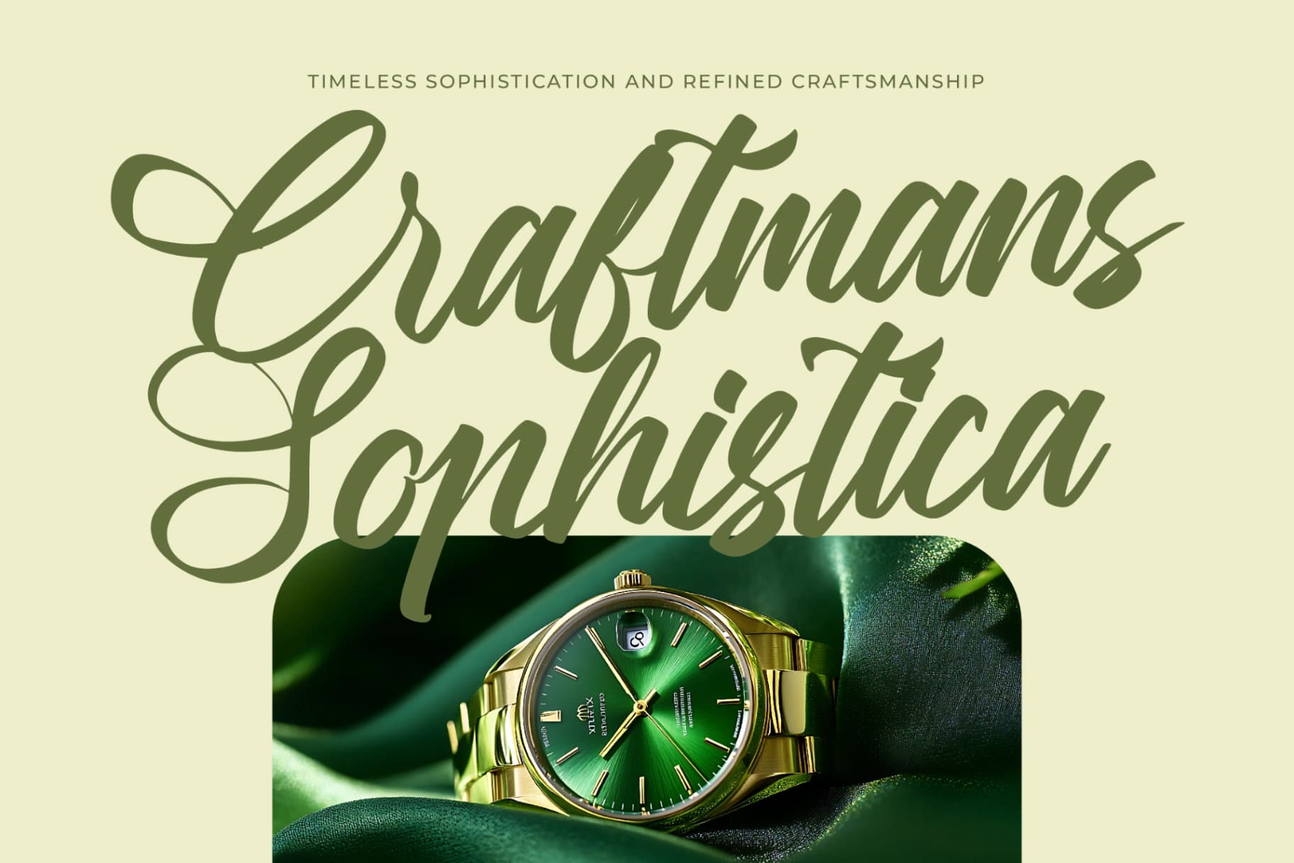 Preview 10 for Rushed Elegance - Bold Calligraphy Font