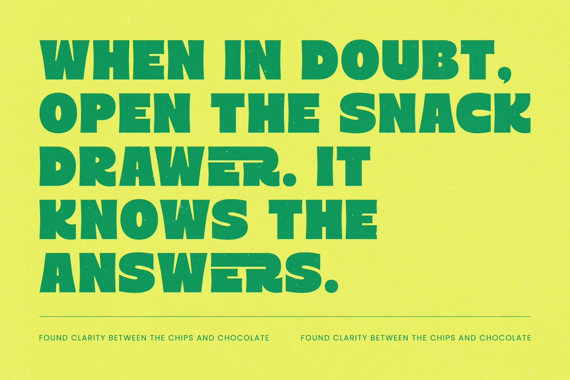 Preview 5 for Order Snack - Bold Sans Display Font