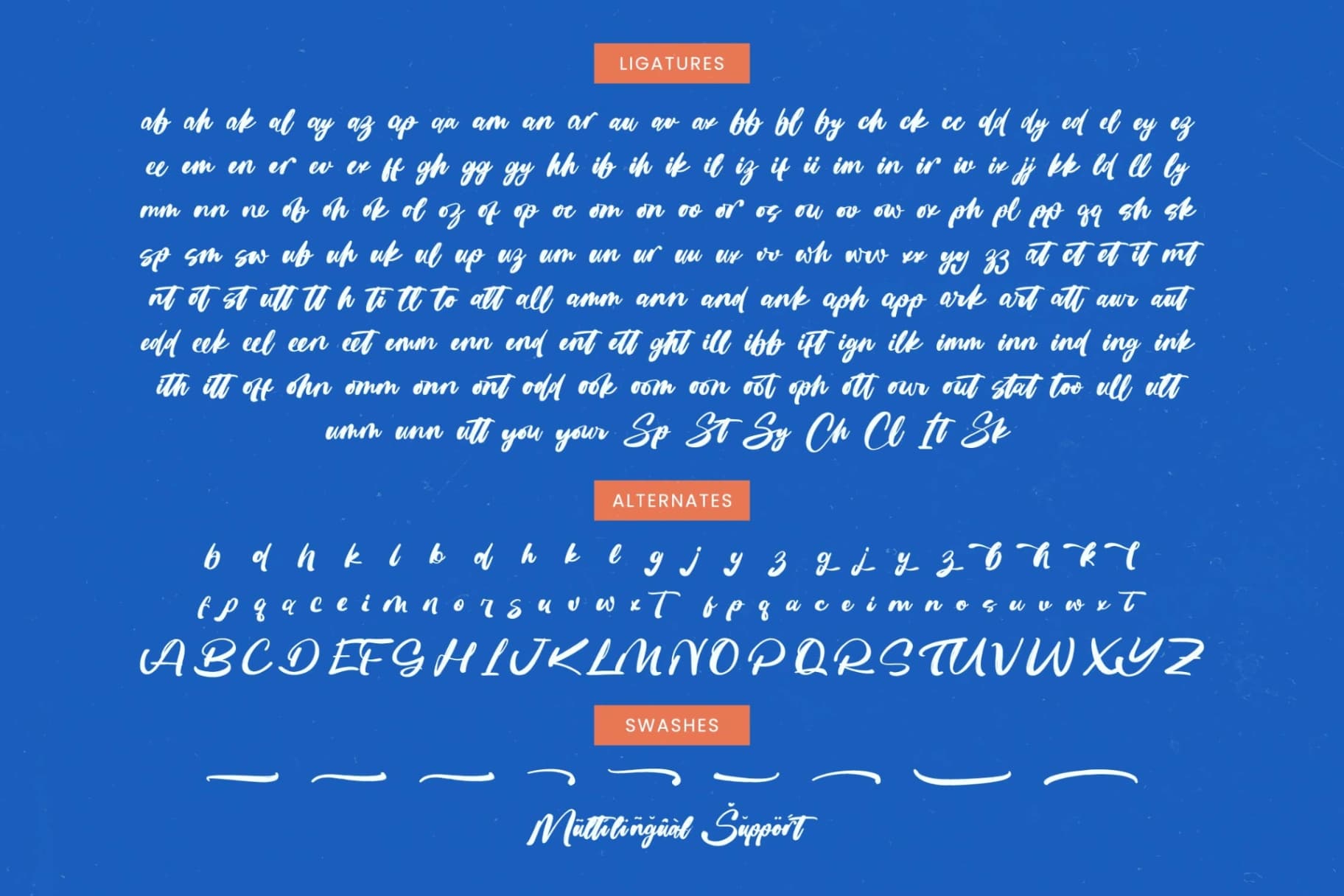 Preview 19 for Sketch Checkin - Modern Brush Font