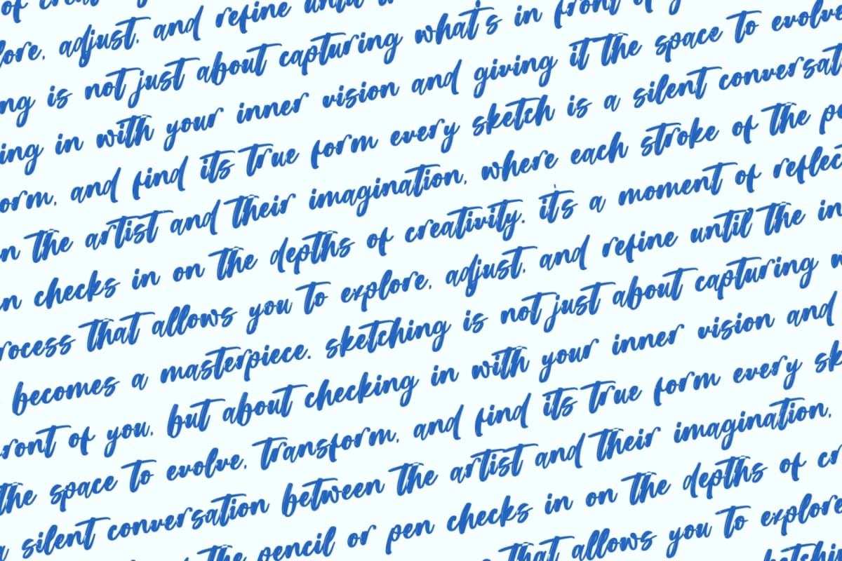 Preview 17 for Sketch Checkin - Modern Brush Font
