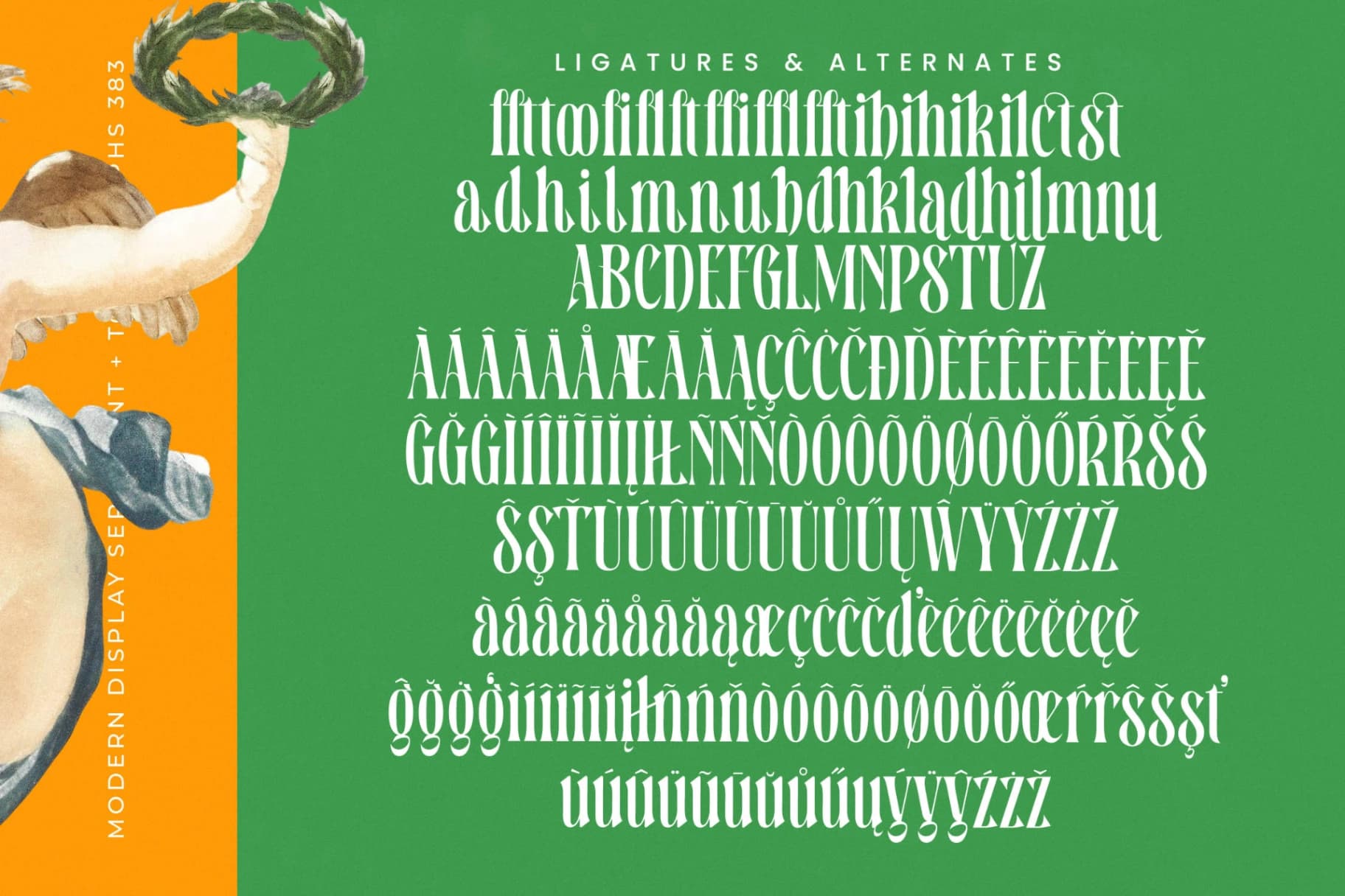 Preview 19 for Bastfeng Skylight - Modern Display Serif Font