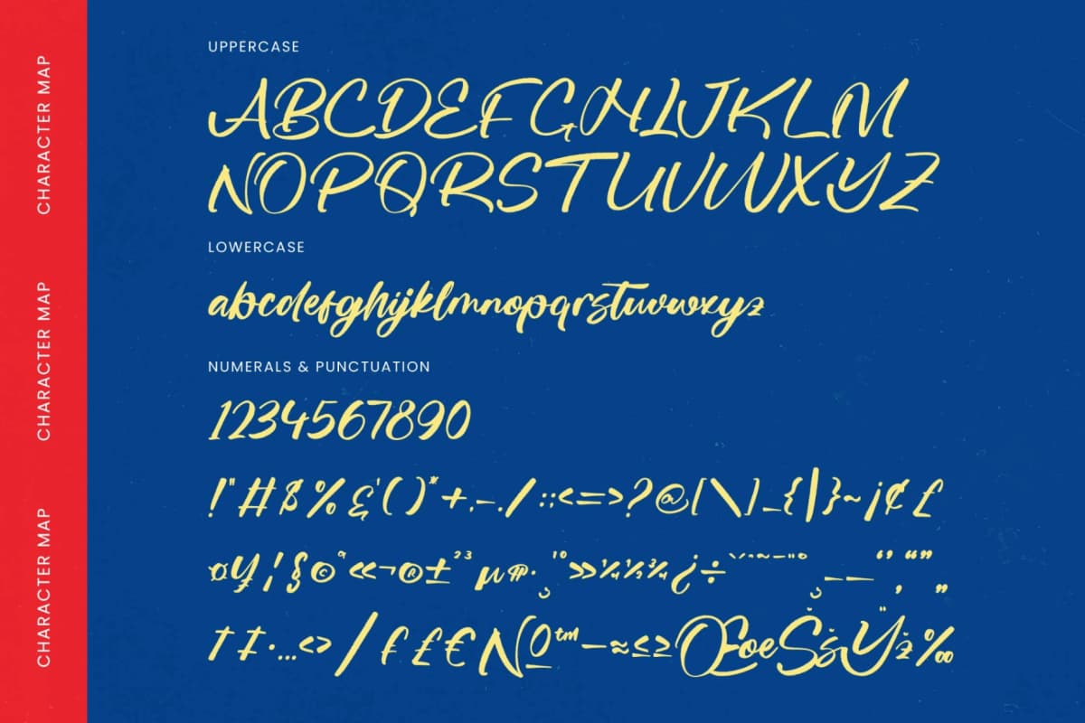 Preview 18 for Routya Manila - Bold Handwritten Font