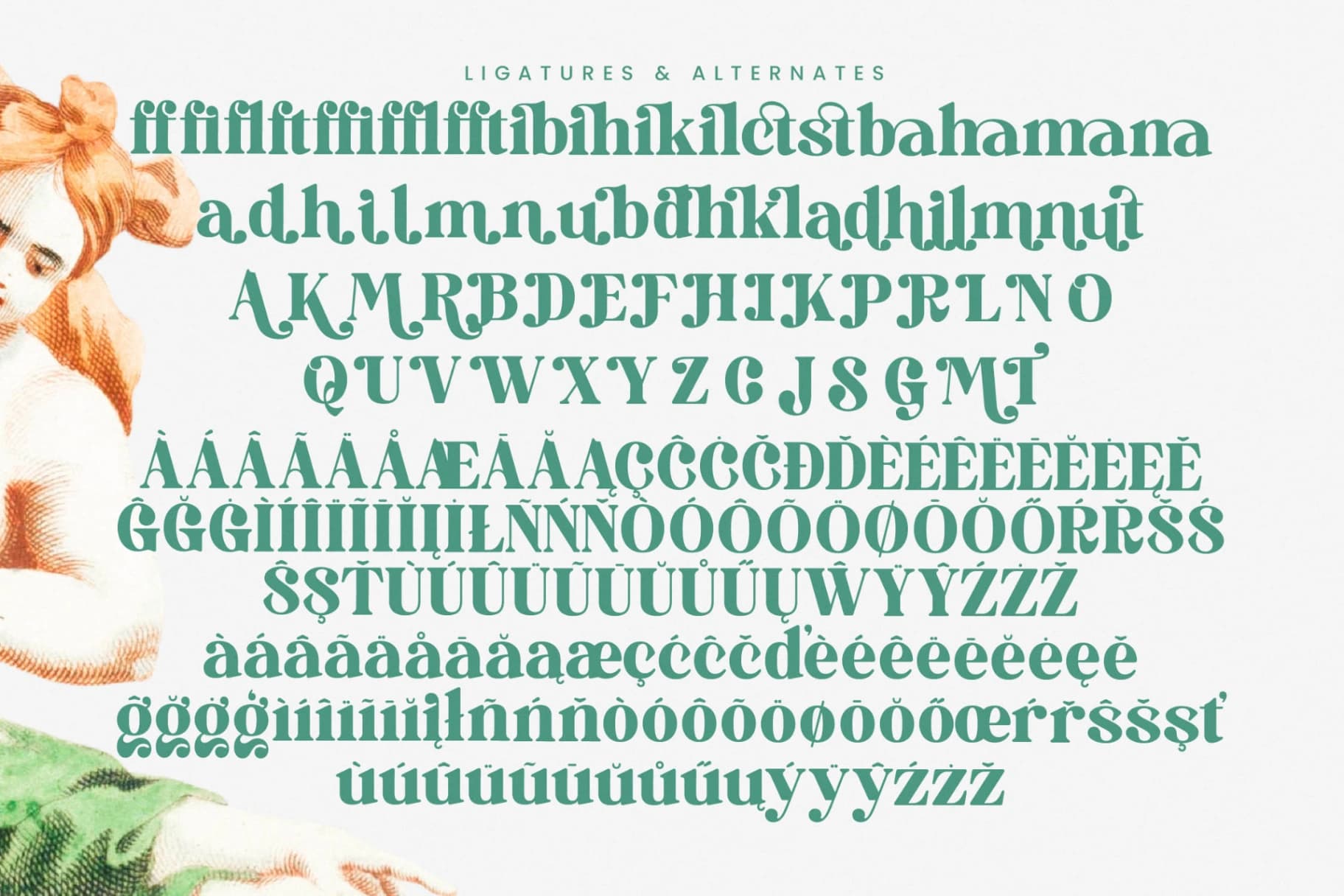 Preview 18 for Royals Mugtile - Modern Alternate Serif Font