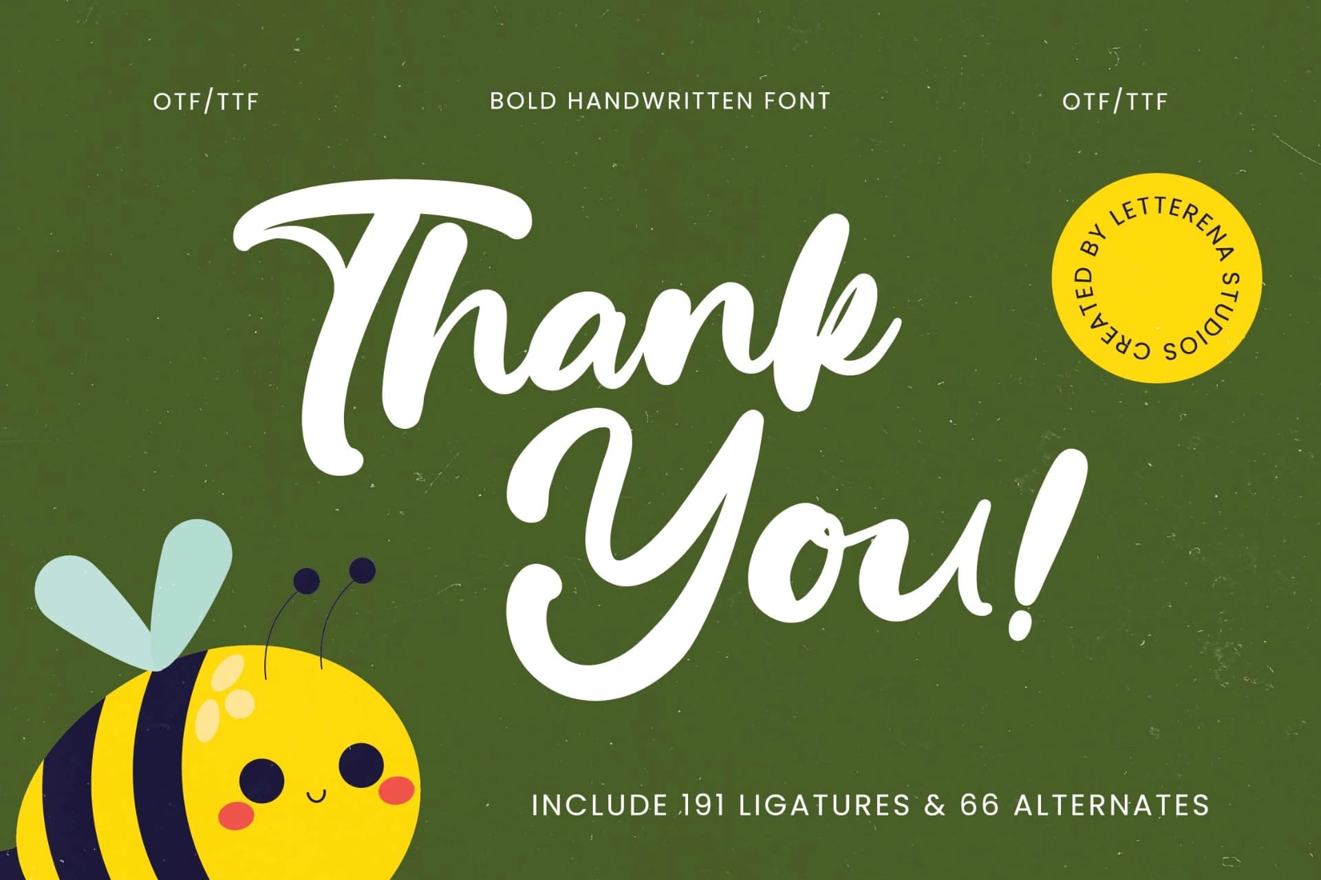 Preview 20 for Bumble Ritual - Bold Handwritten Font