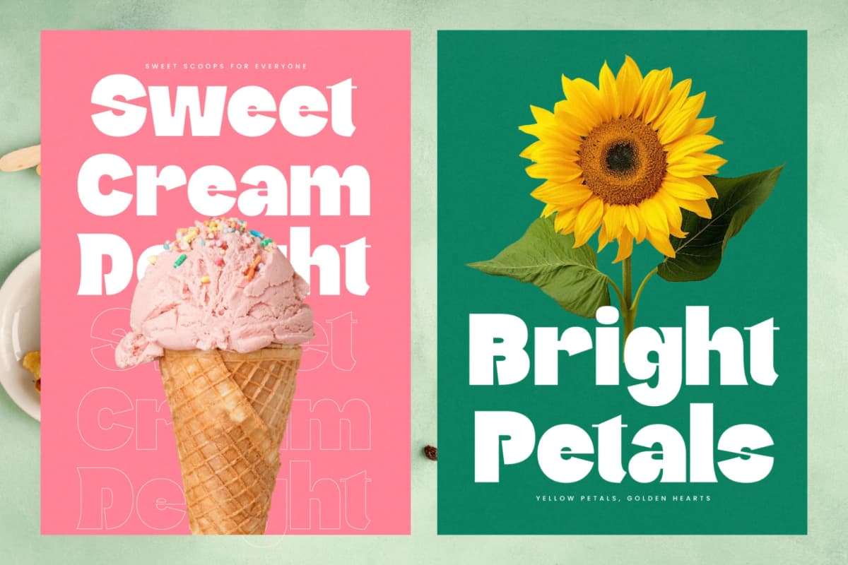 Pearl Mirage - Modern Display Font font preview 3