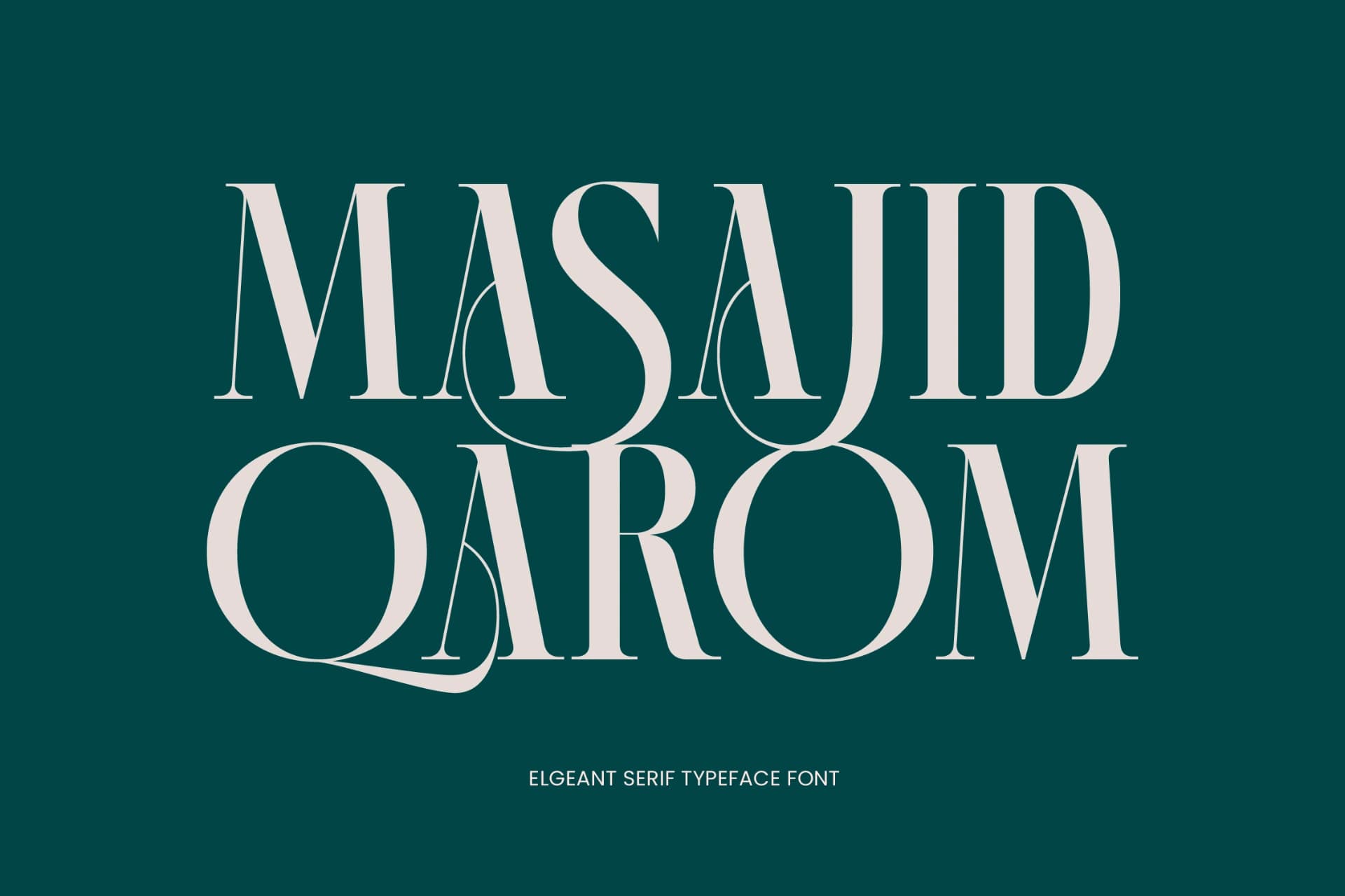 Preview 13 for Kozan - Elegant Serif Typeface Font