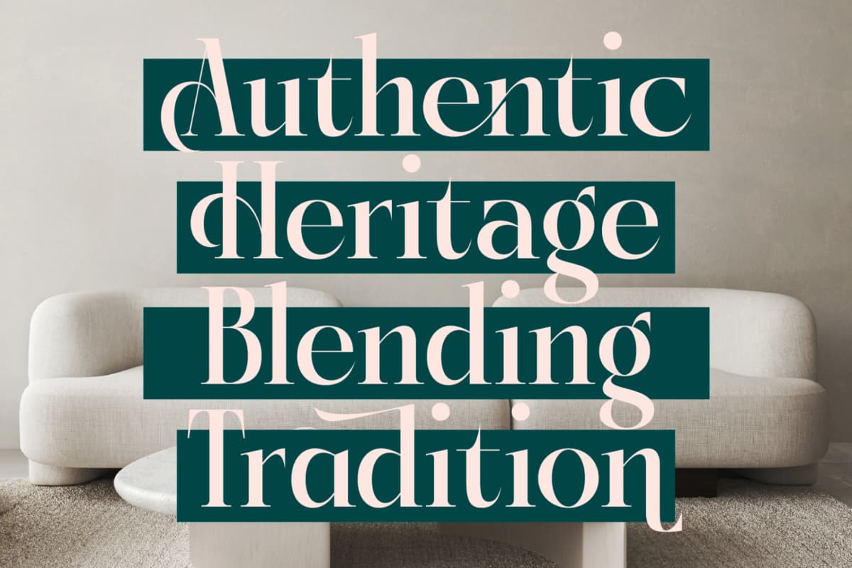 Kozan - Elegant Serif Typeface Font font preview 16