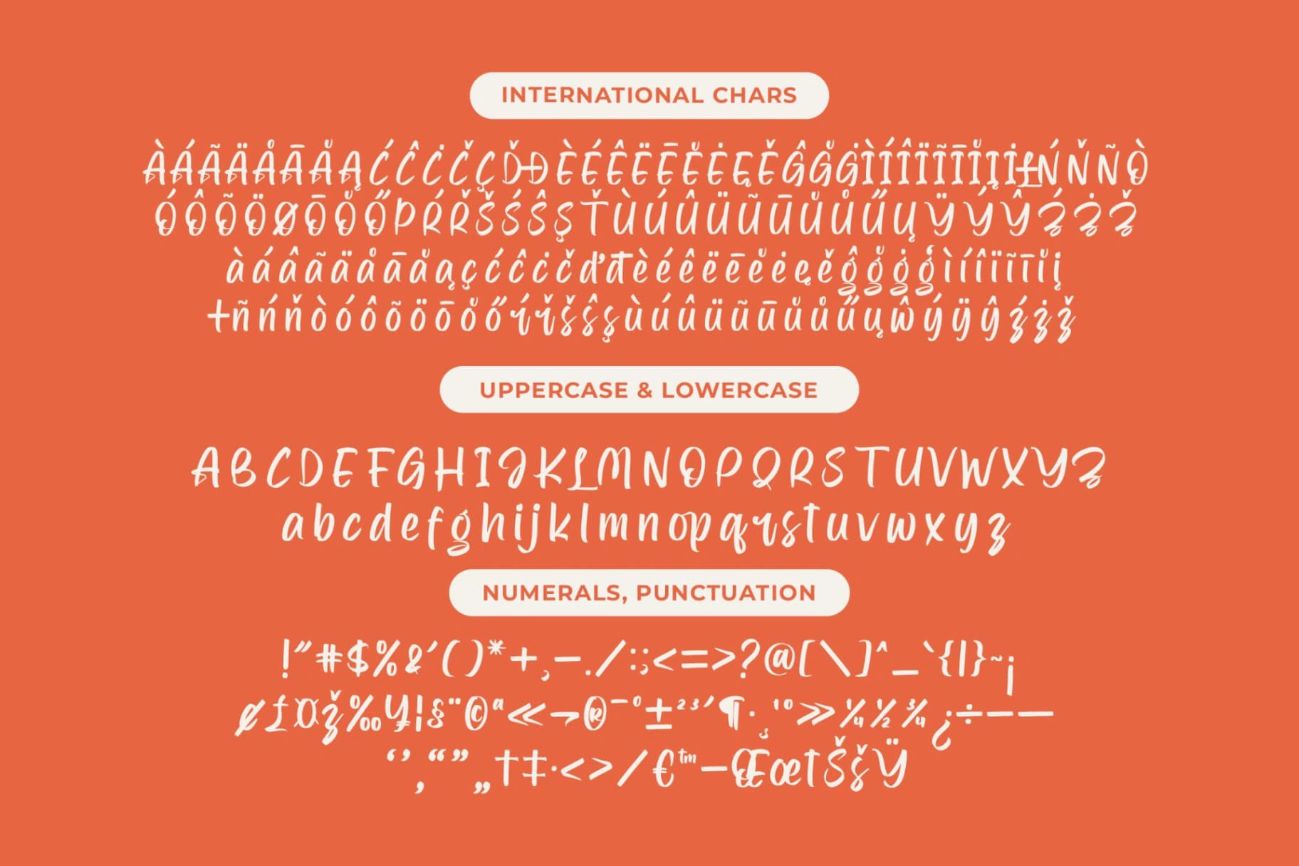 Preview 18 for Kaplery Sparkle - Bold Handwritten Font