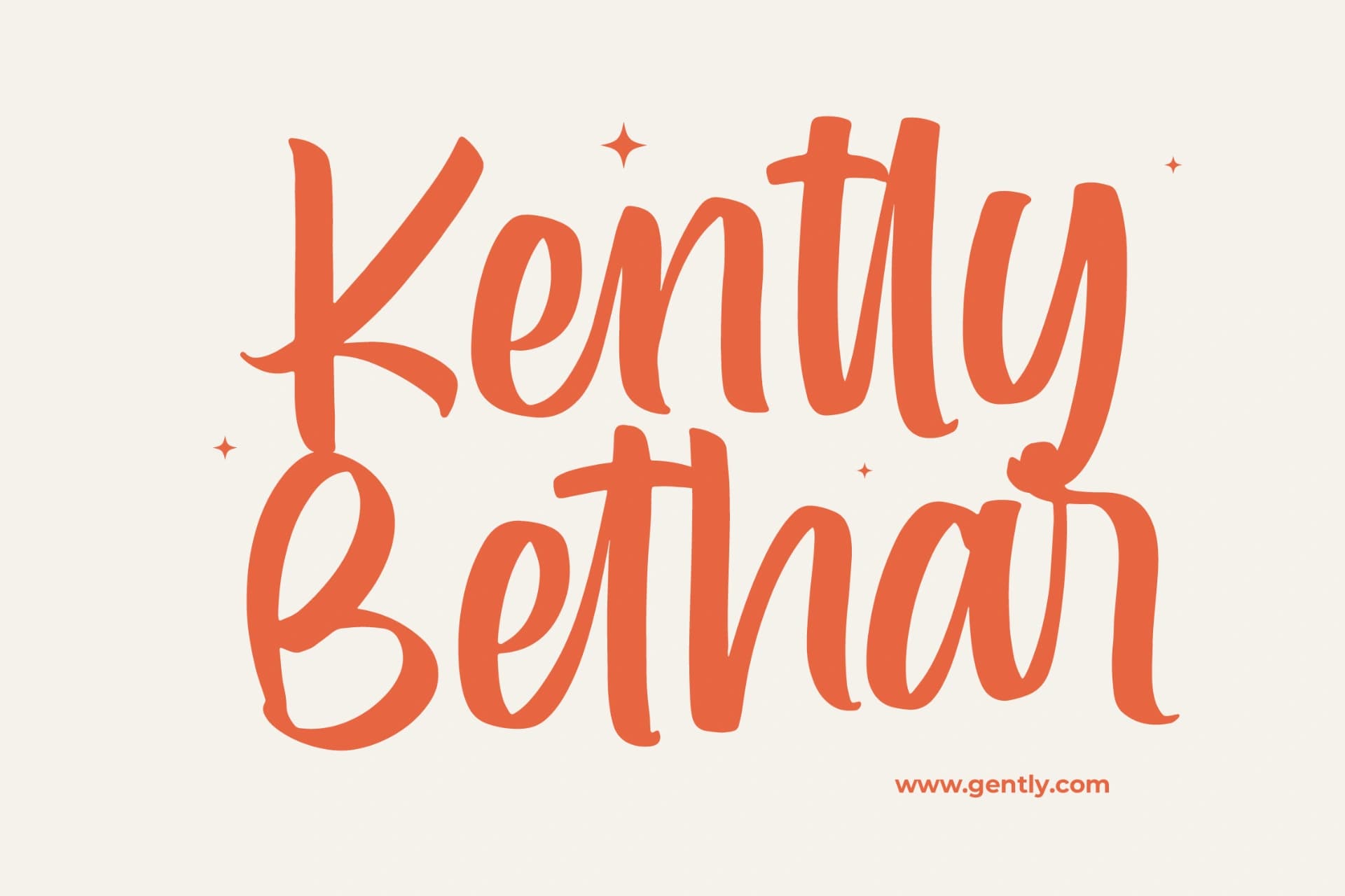 Preview 16 for Kaplery Sparkle - Bold Handwritten Font