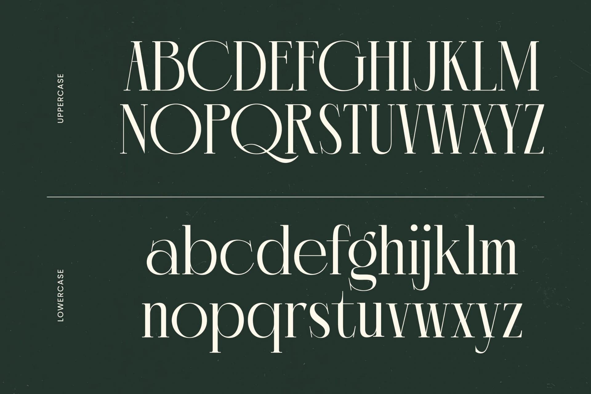 Preview 9 for Chazero - Modern Alternate Serif Font