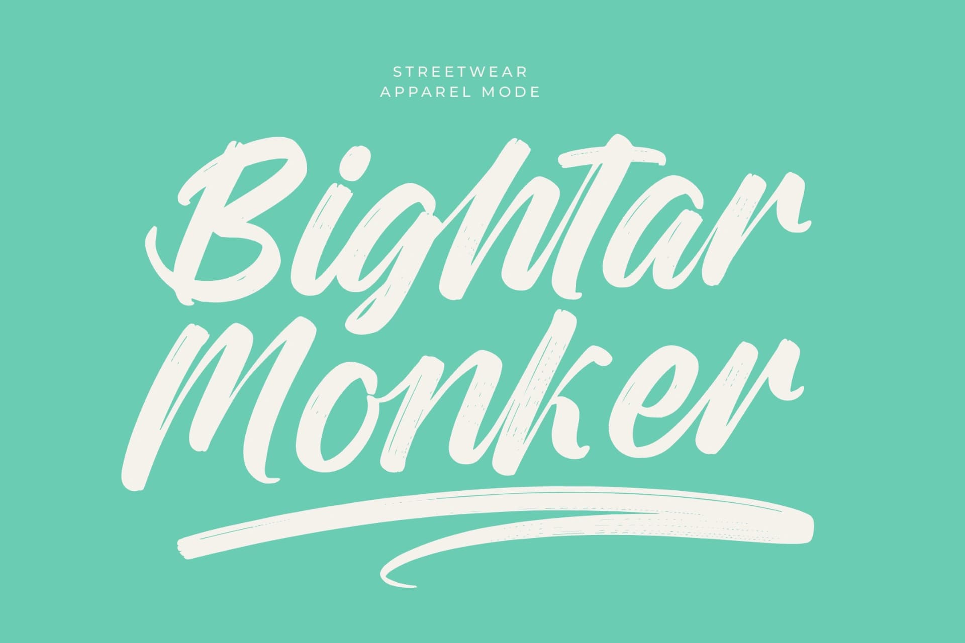 Preview 12 for Rough Streak - Bold Brush Font