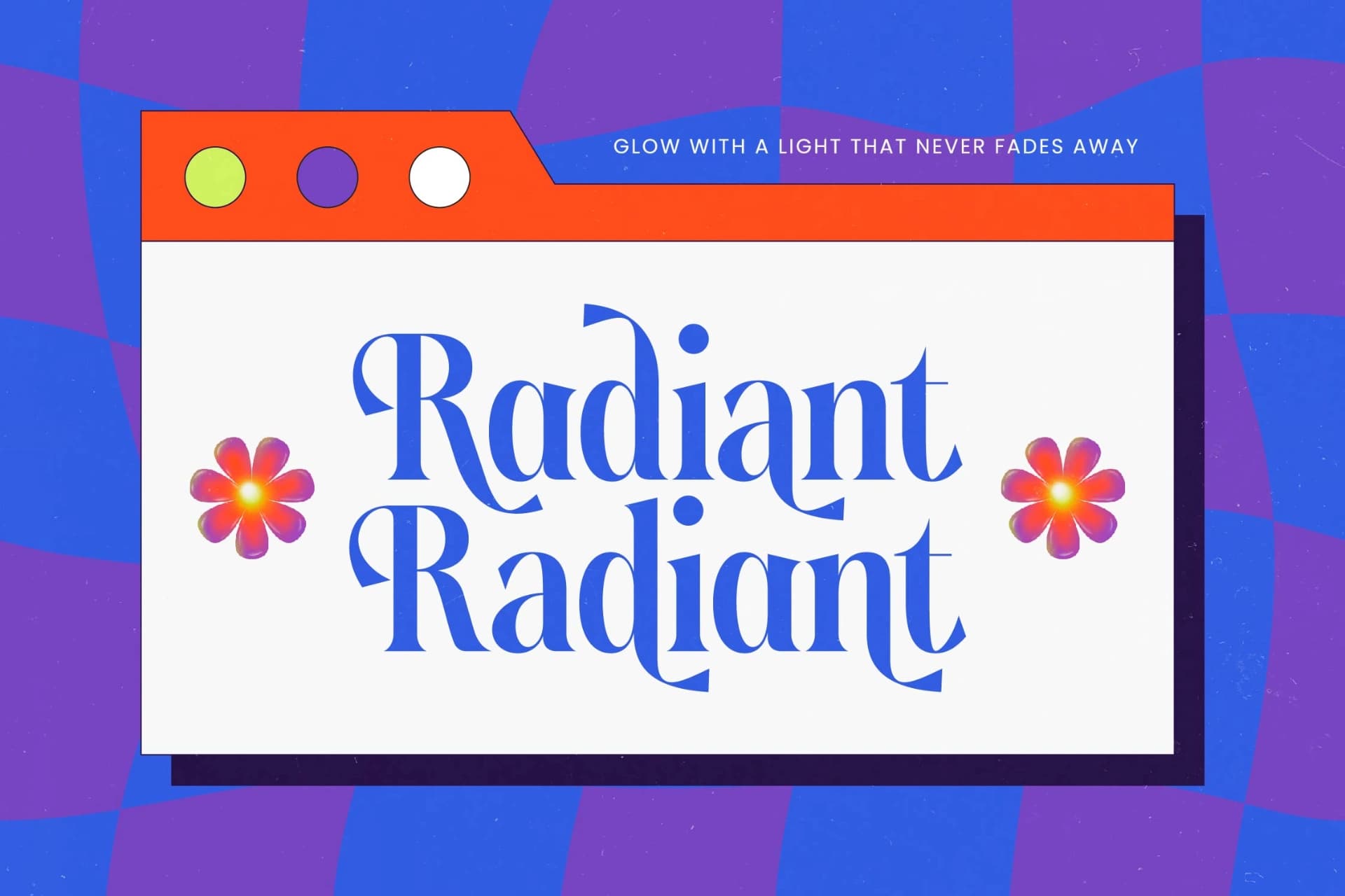 Preview 6 for Blinky Kalmie - Modern Alternate Serif