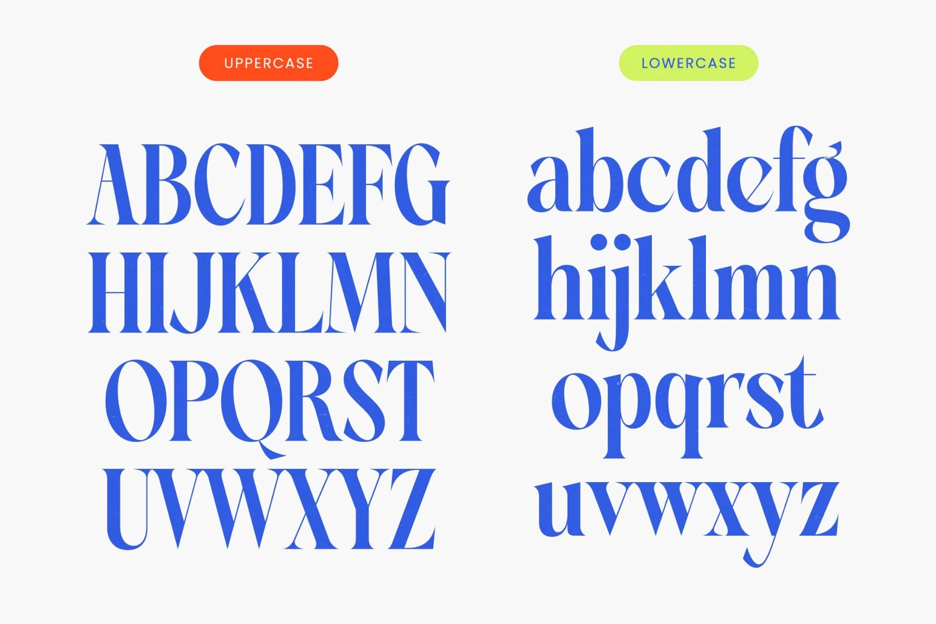 Preview 17 for Blinky Kalmie - Modern Alternate Serif