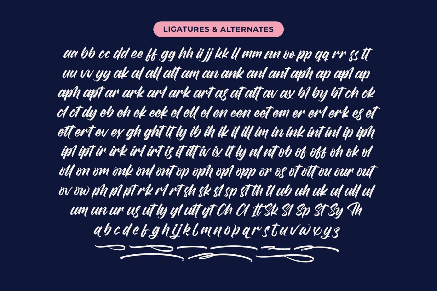 Preview 19 for Duster Nighty - Bold Handwritten Font