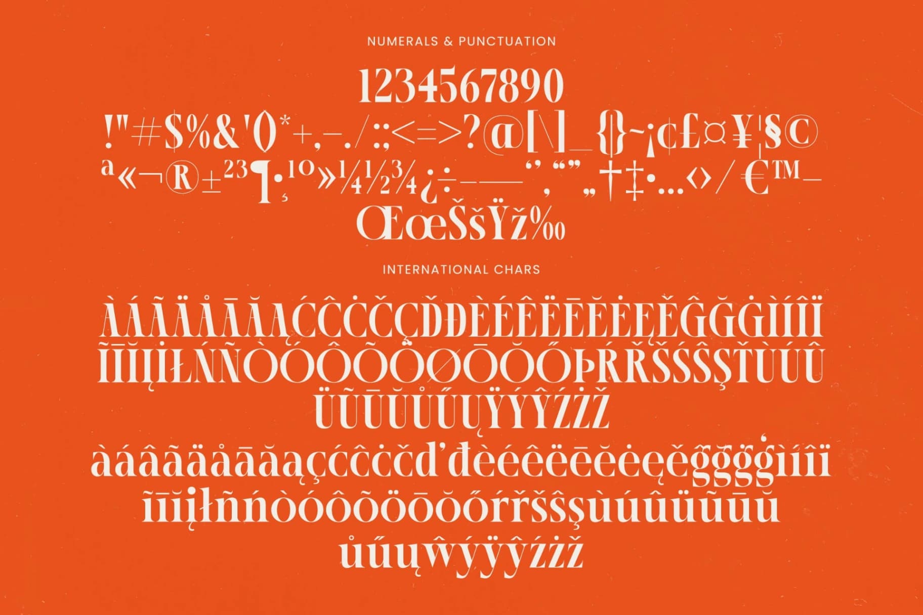 Preview 17 for Female Halzita - Modern Alternate Serif