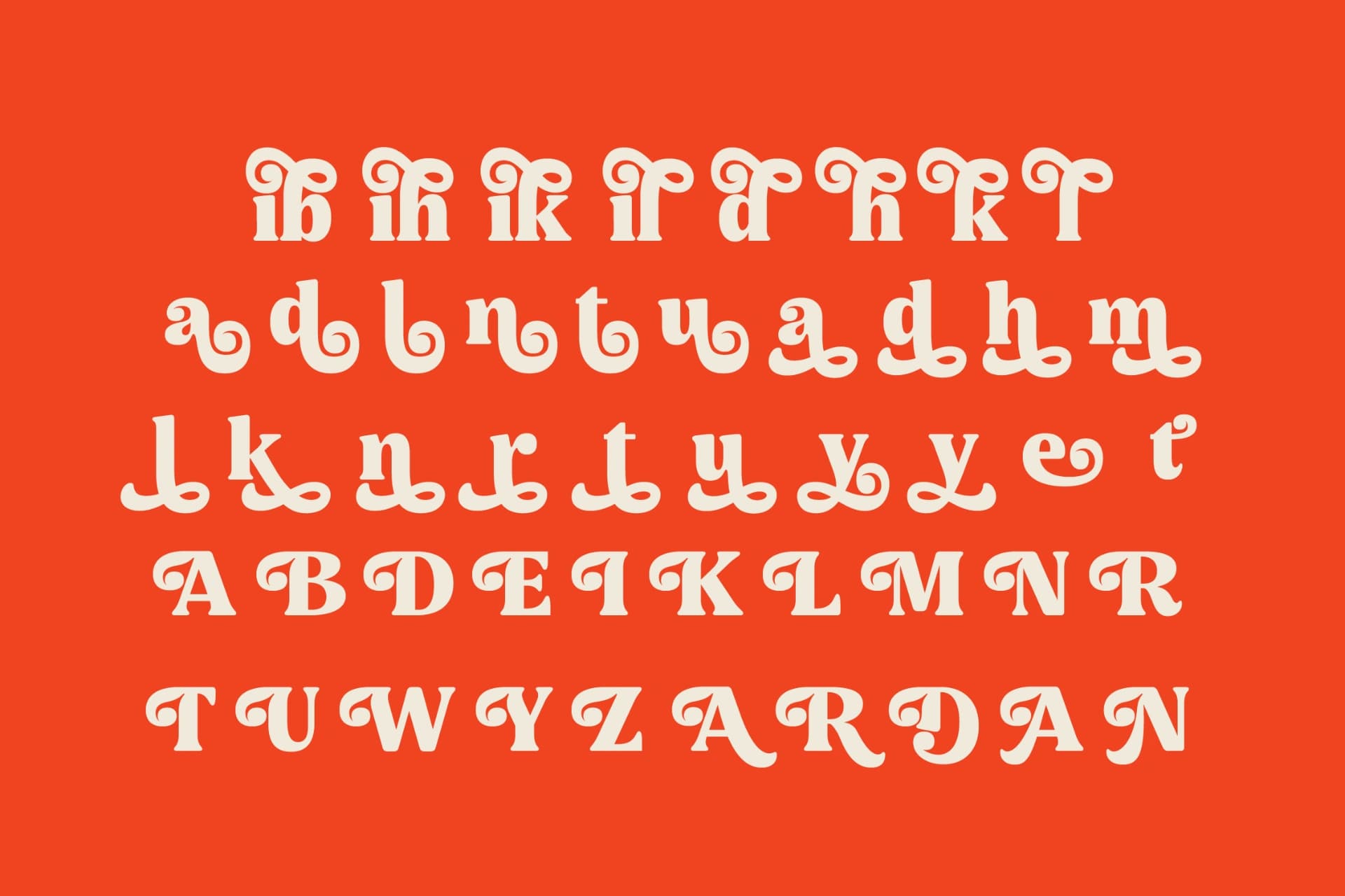 Preview 14 for Noira Bilamo - Groovy Serif Display