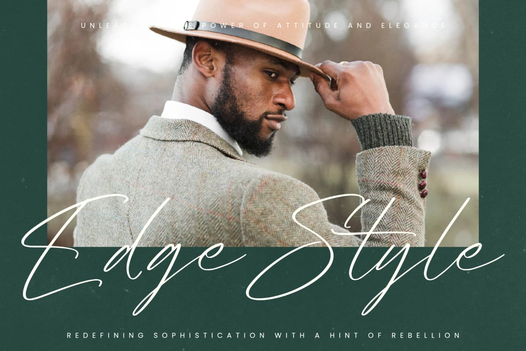 Preview 3 for Dignity Justice – Modern Script Font