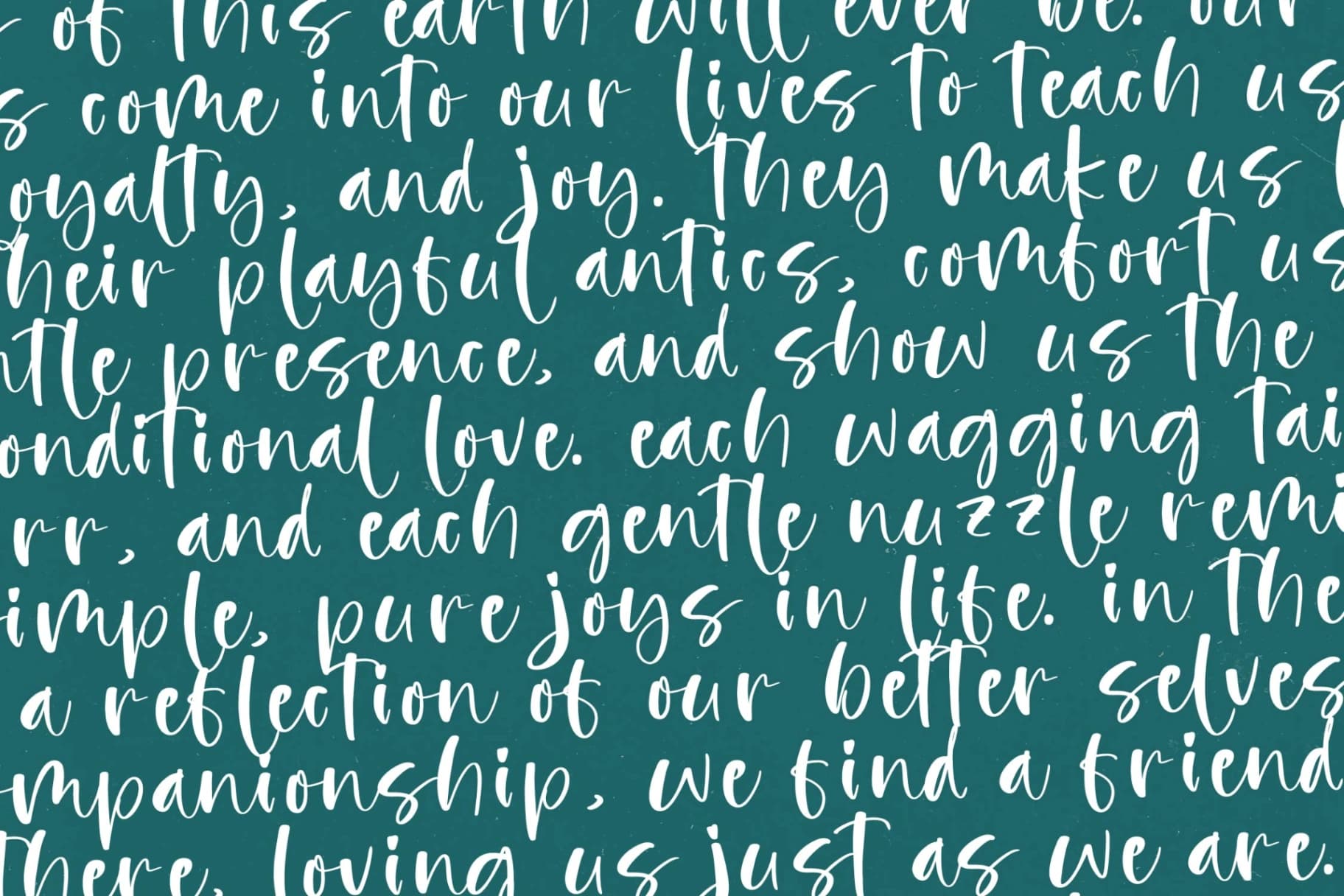 Preview 9 for Smiling Kittens – Modern Handwritten Font