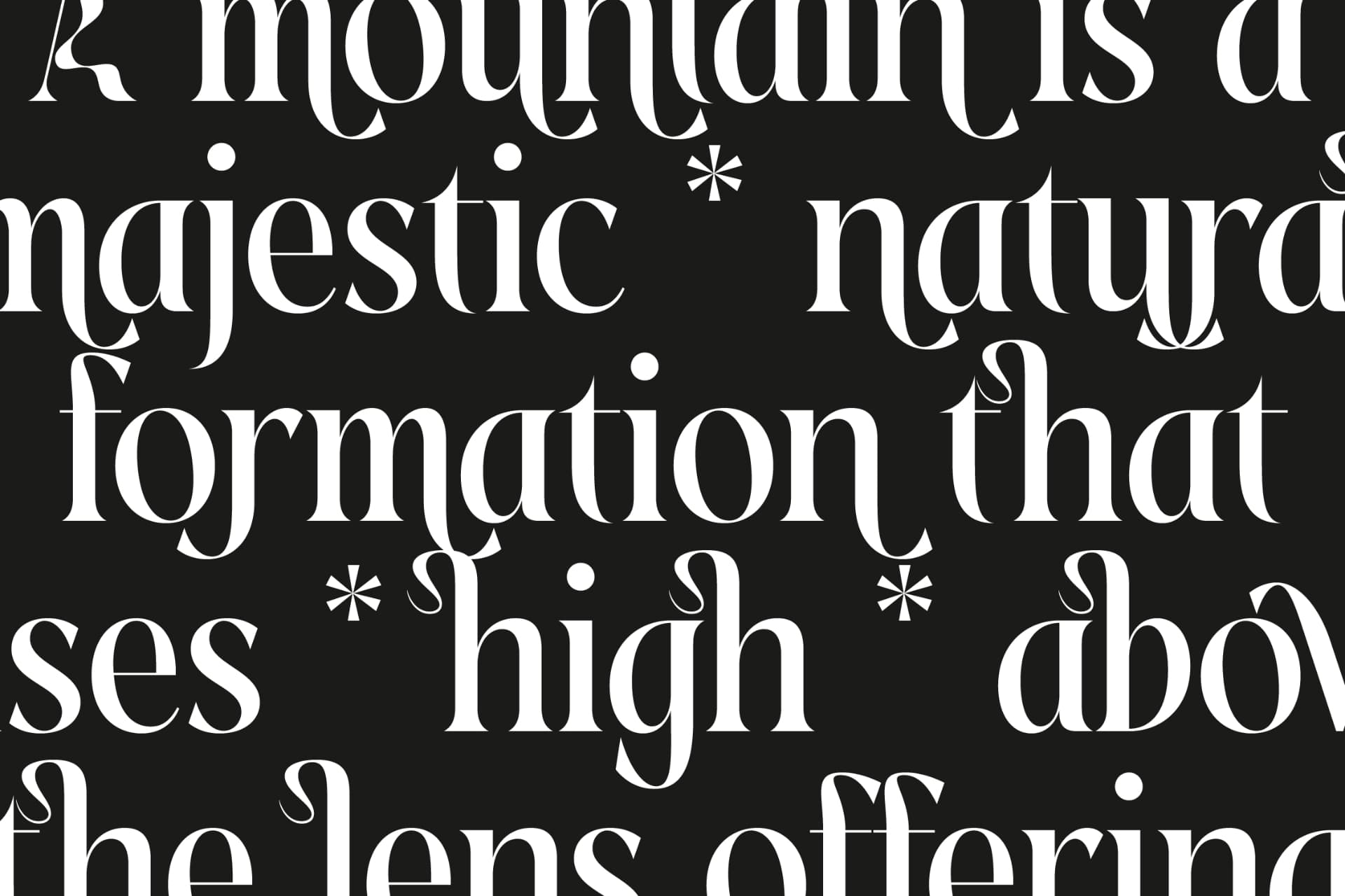 Preview 5 for Magoth - Modern Serif Font