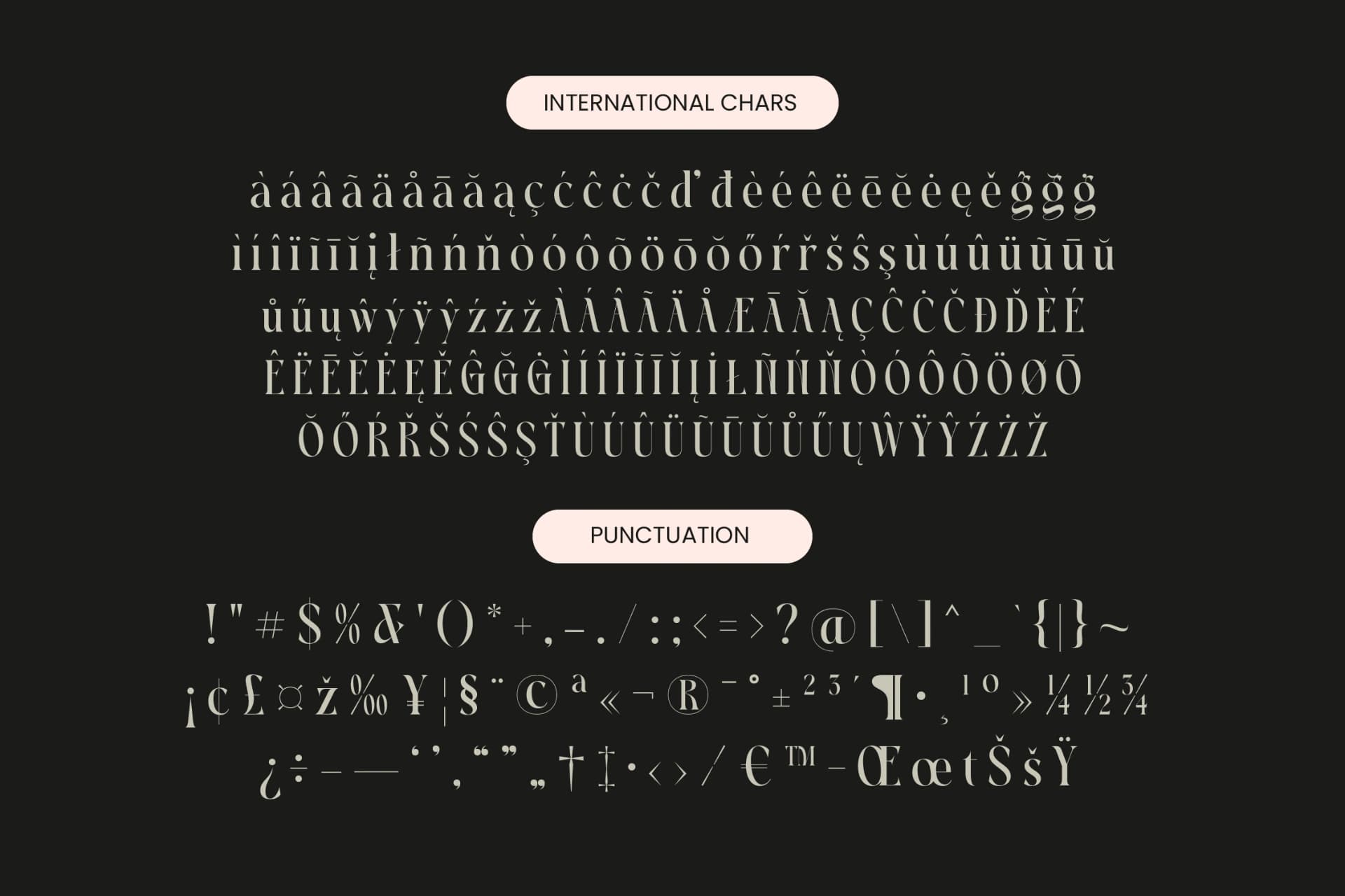 Preview 19 for Magoth - Modern Serif Font