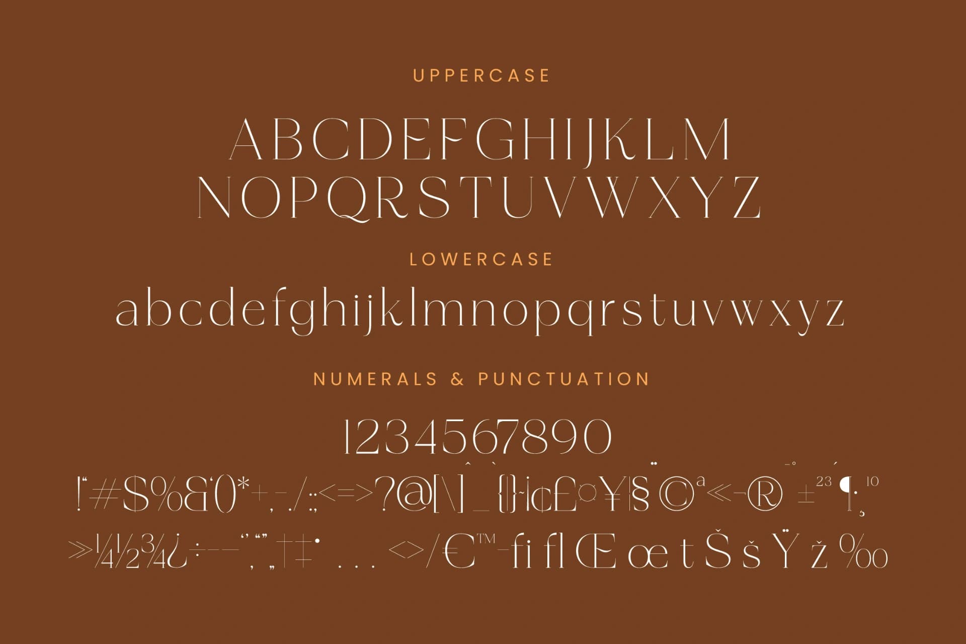 Preview 13 for Amethys Mistralit – Modern Display Serif