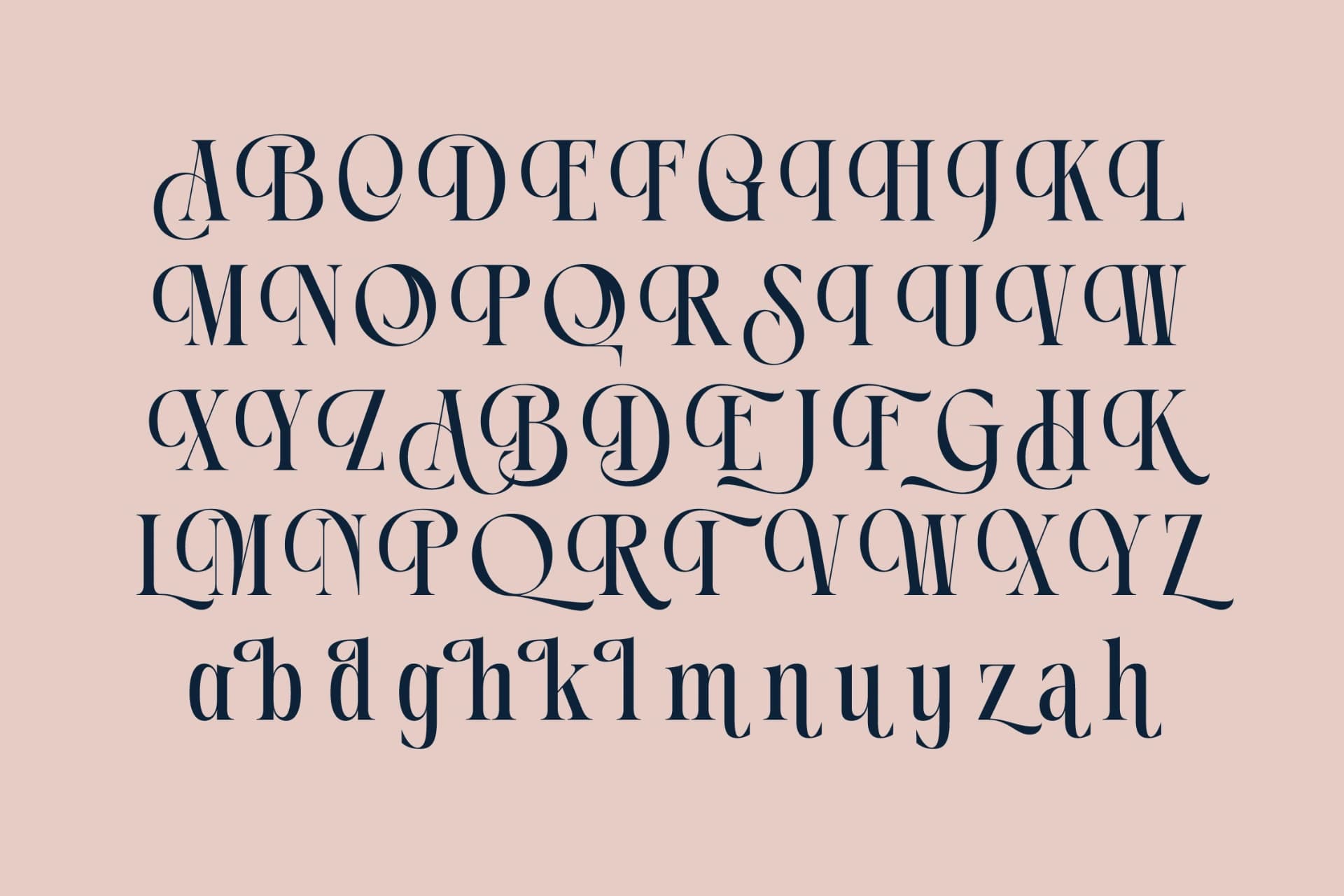 Preview 14 for Chonza Bularoi - Modern Serif Font