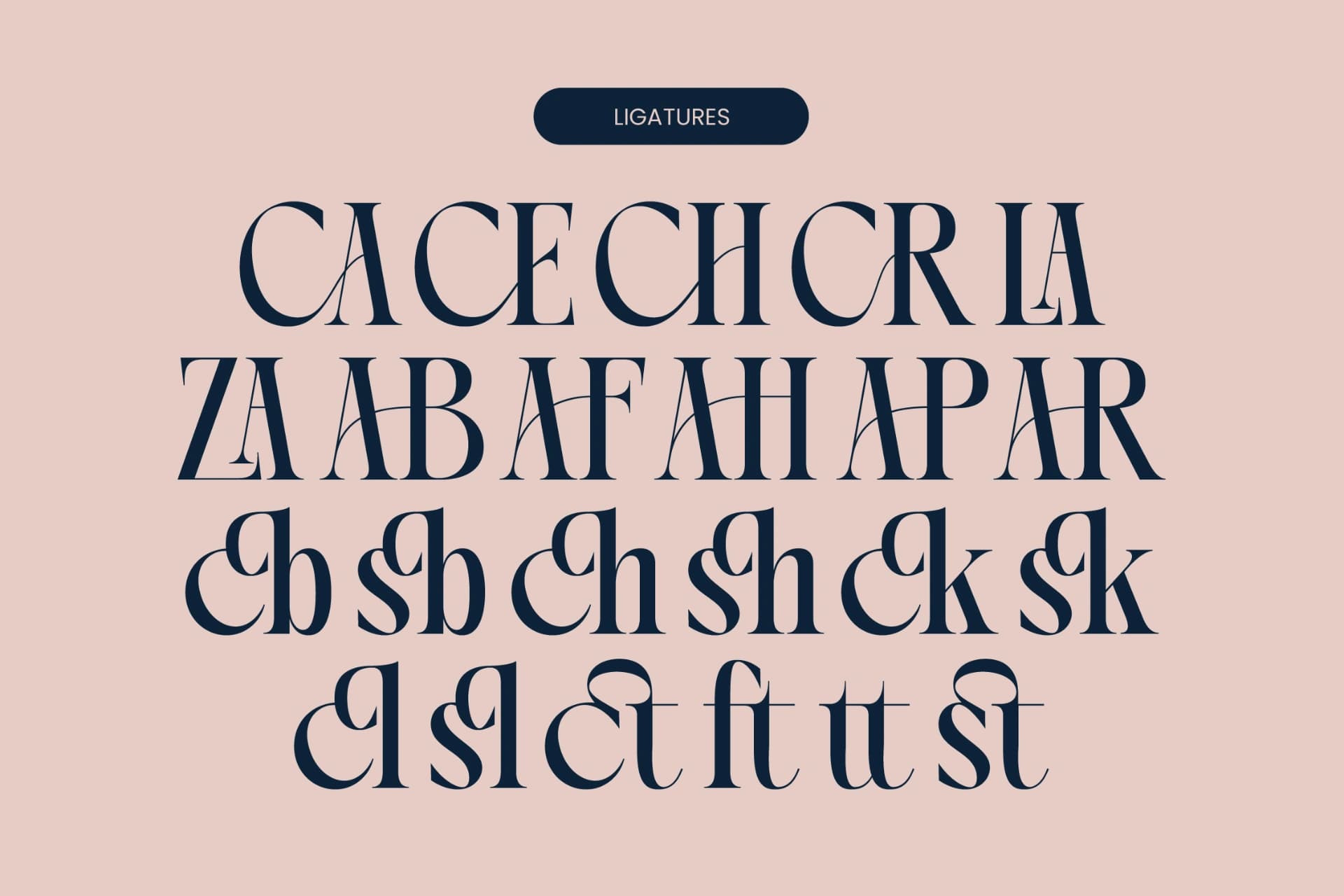 Preview 18 for Chonza Bularoi - Modern Serif Font