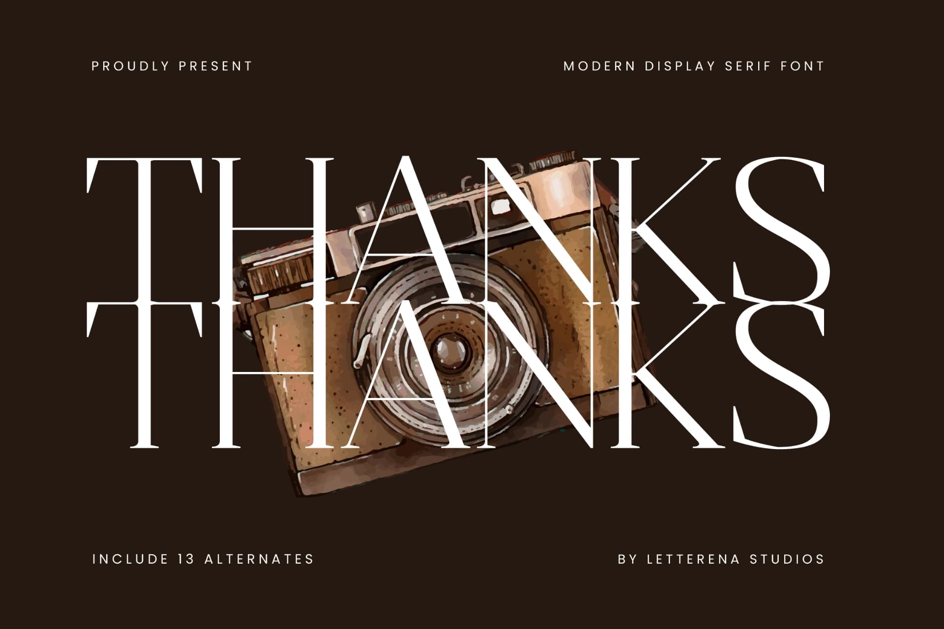 Preview 15 for Magnetic Azuhster – Minimalist Serif Font