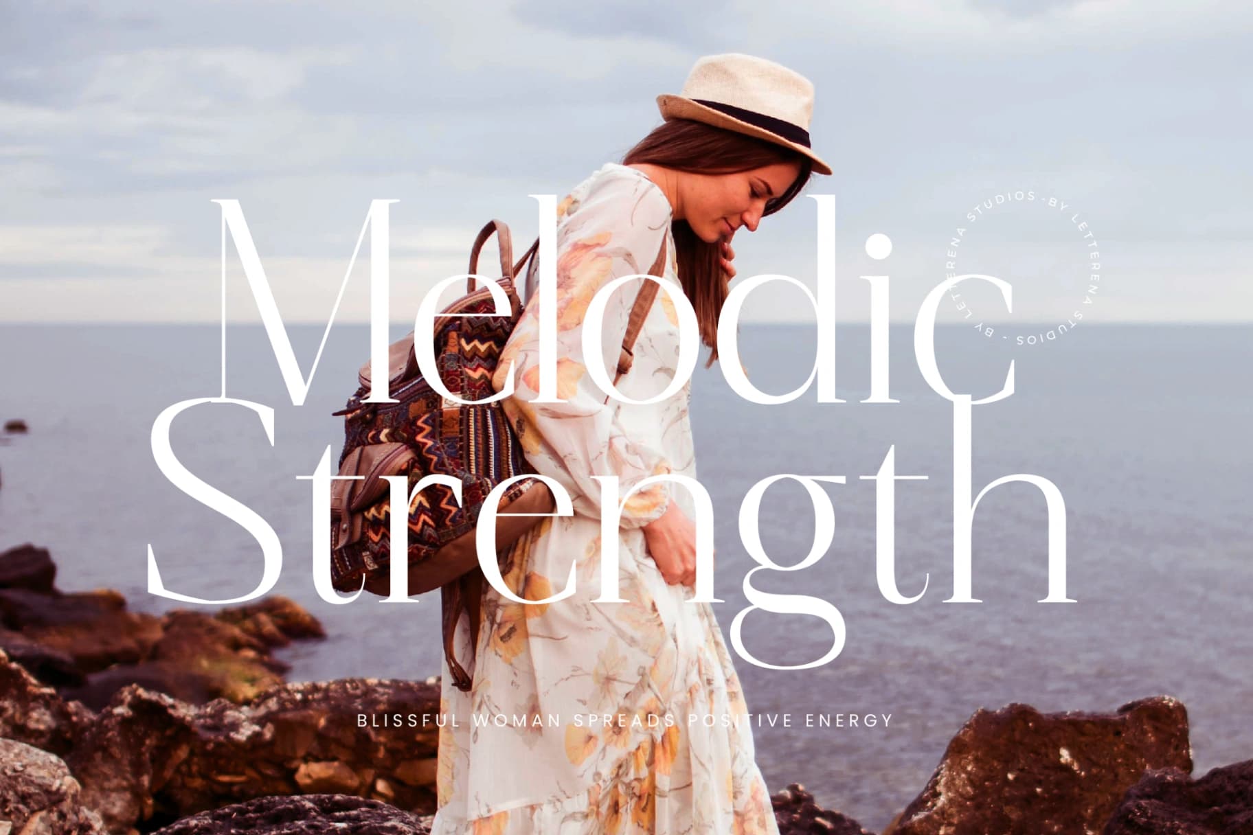 Preview 8 for Magnetic Azuhster – Minimalist Serif Font
