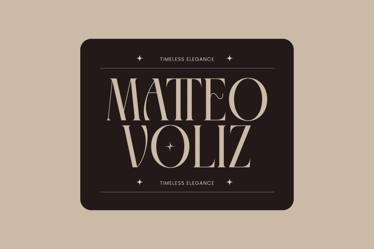 Giftagi - Elegant Modern Serif Font font preview 16