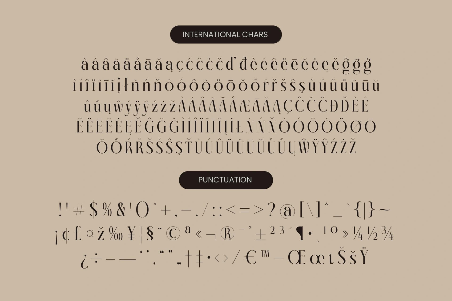 Preview 19 for Giftagi - Elegant Modern Serif Font