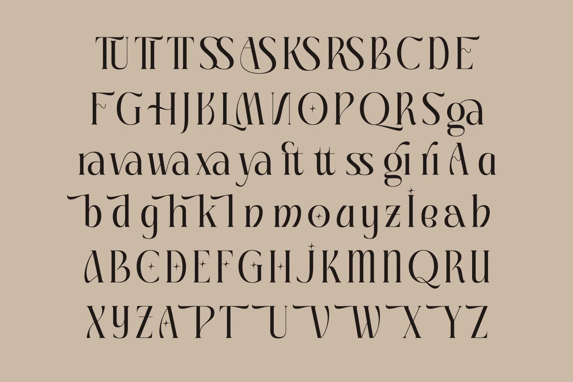 Preview 18 for Giftagi - Elegant Modern Serif Font