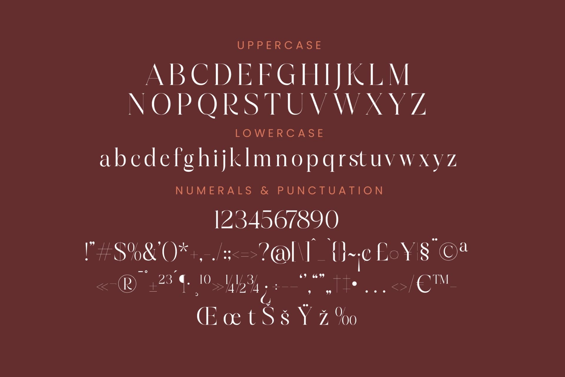 Preview 13 for Hamster – Modern Serif Font