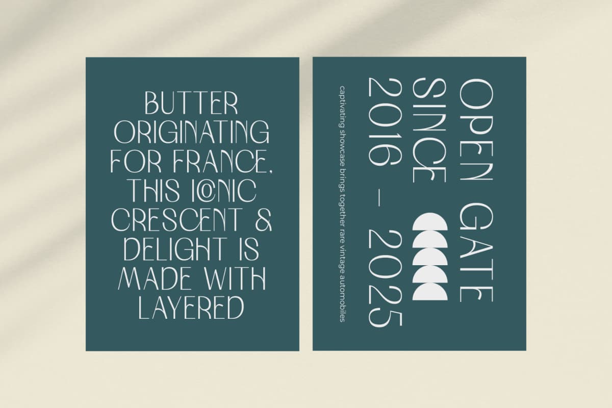 Costare Slorun - Elegant Sans Serif Font font preview 4