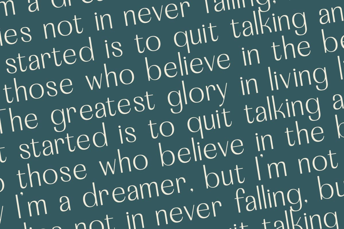Costare Slorun - Elegant Sans Serif Font font preview 17