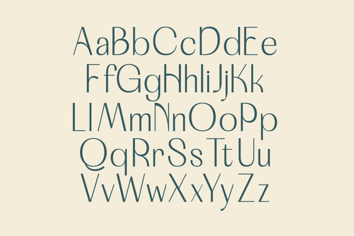 Costare Slorun - Elegant Sans Serif Font font preview 16