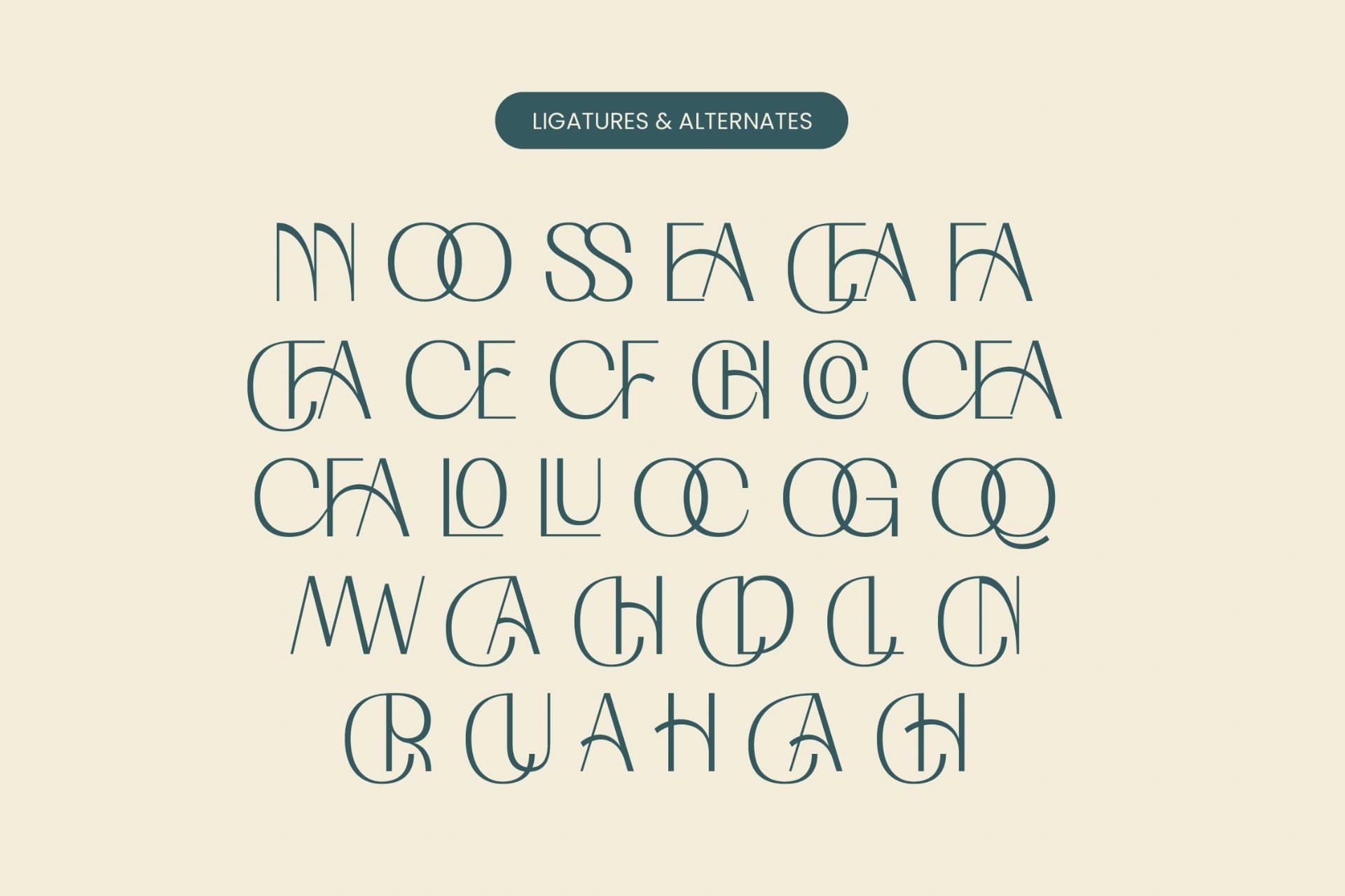 Preview 18 for Costare Slorun - Elegant Sans Serif Font
