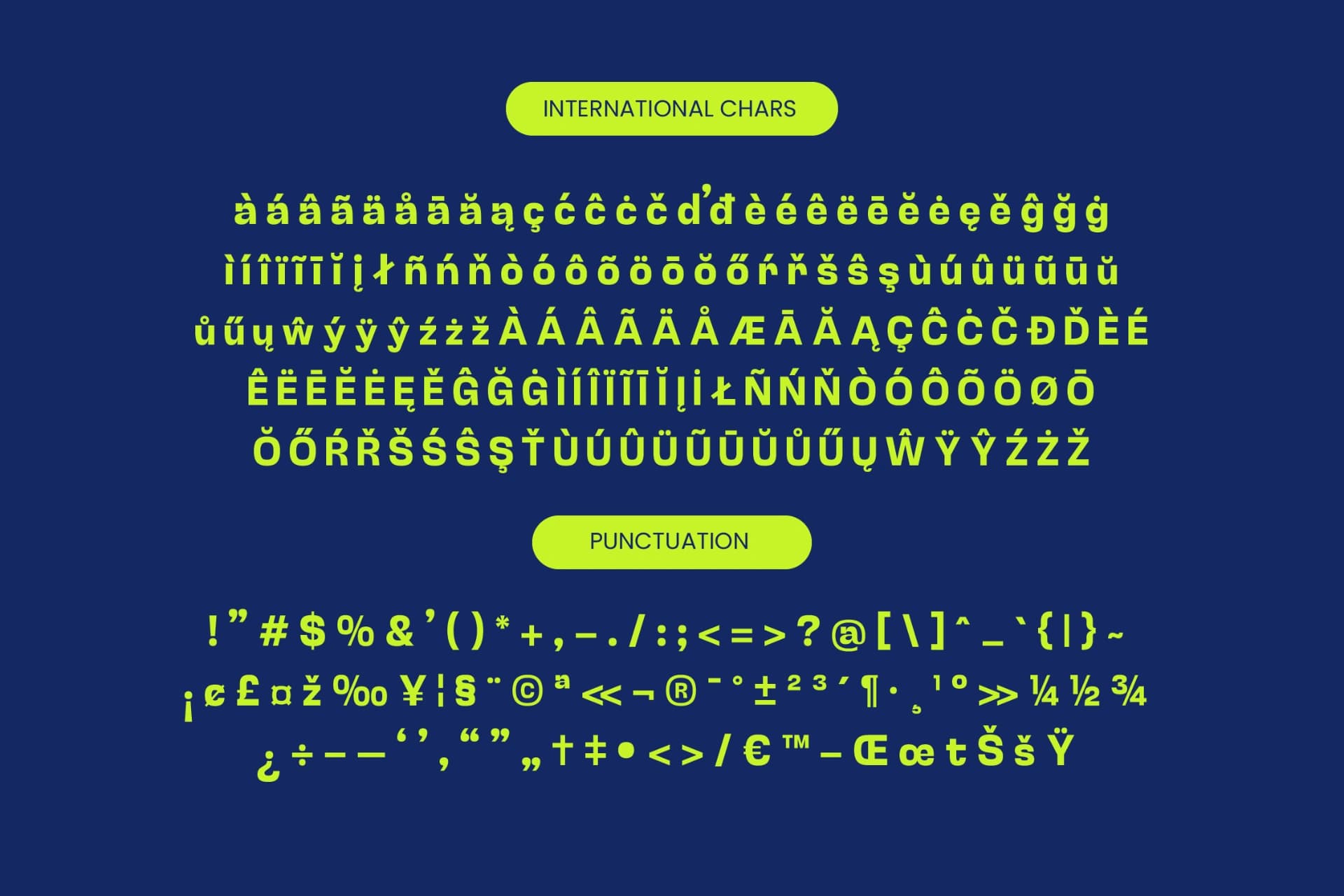 Preview 19 for Qalzo - Elegant Sans Serif Font