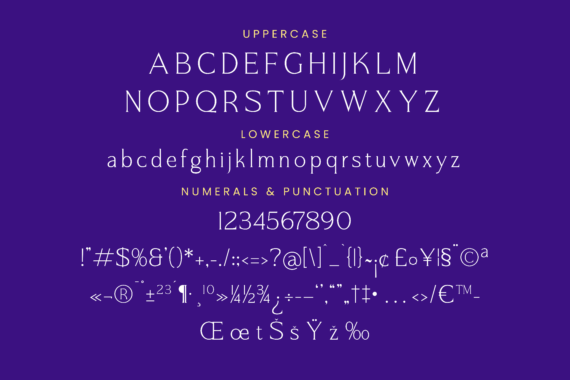 Preview 13 for Argent Paradise – Elegant Serif Oldstyile