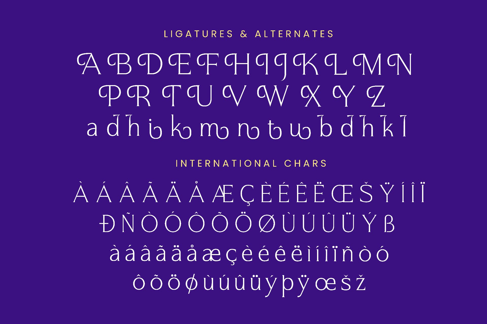 Preview 14 for Argent Paradise – Elegant Serif Oldstyile