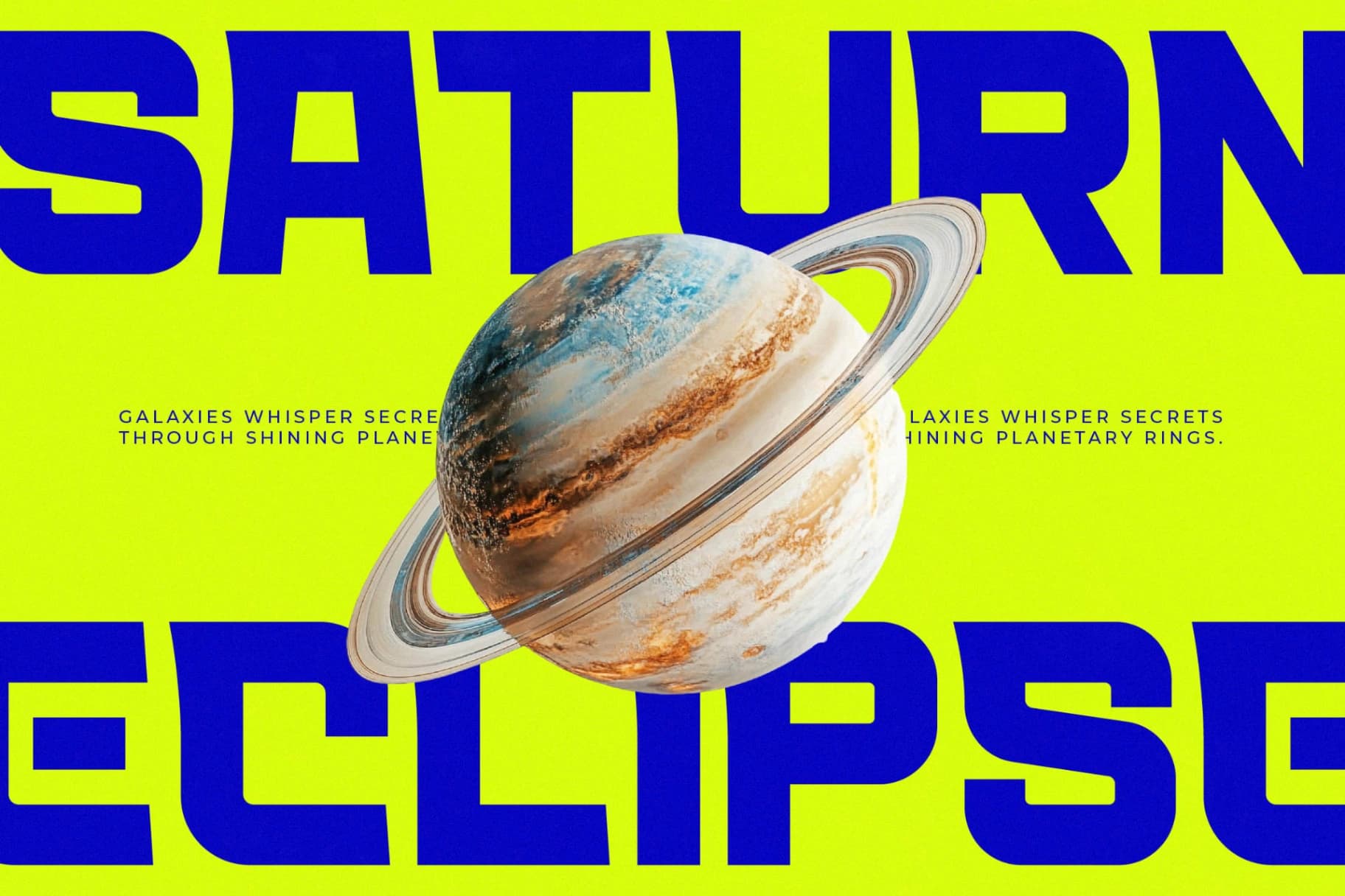 Preview 7 for Planet Nebula - Futuristic Display Sans Serif