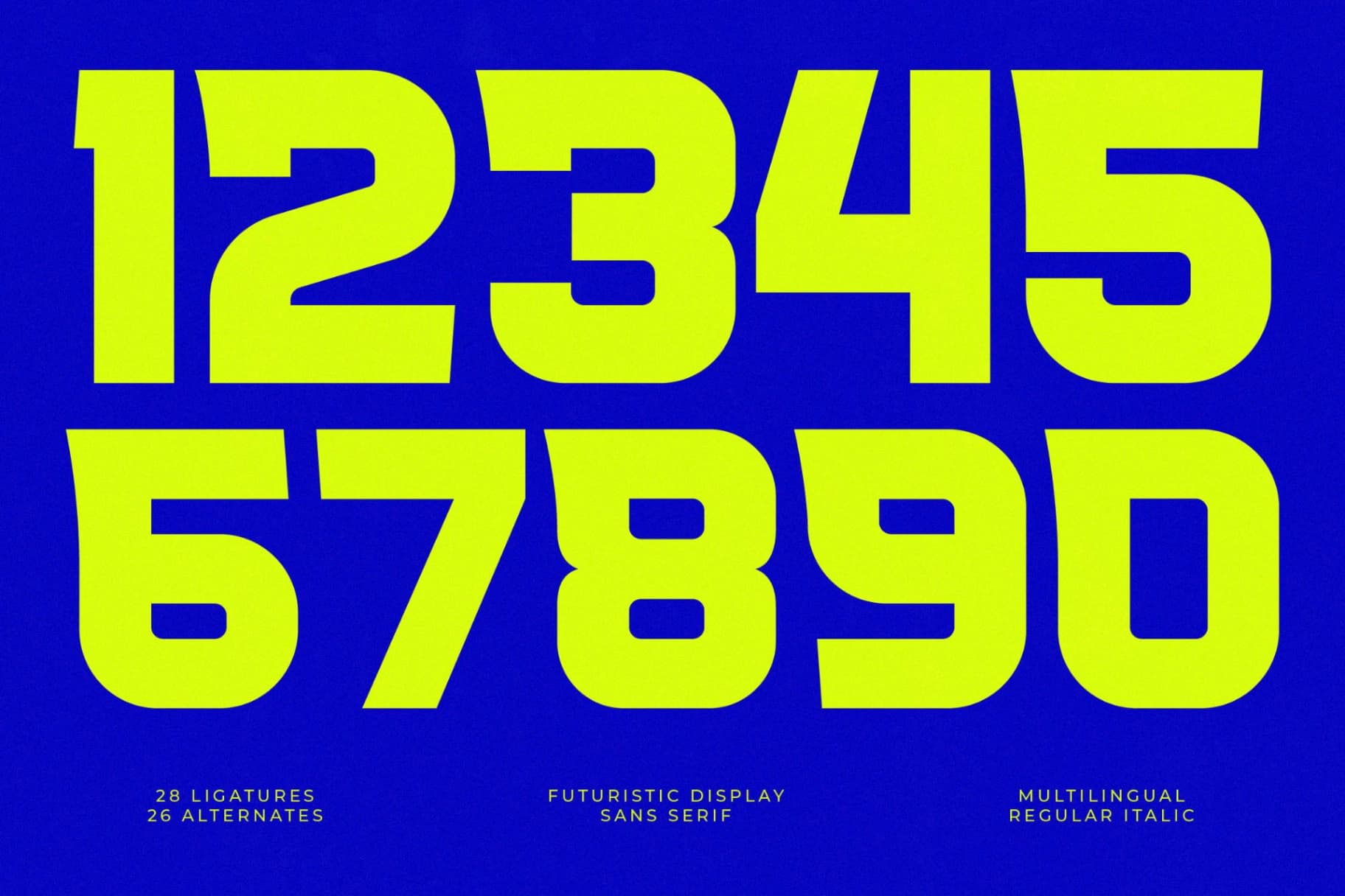 Preview 17 for Planet Nebula - Futuristic Display Sans Serif