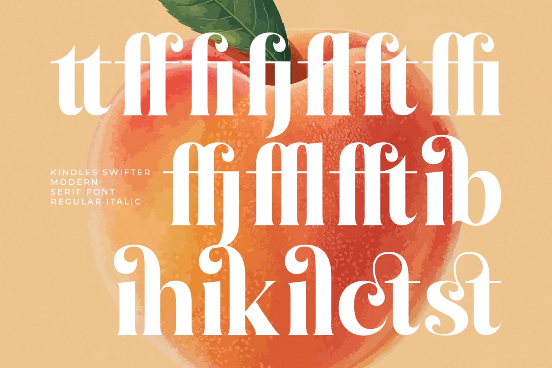 Preview 15 for Kindles Swifter - Modern Serif Font