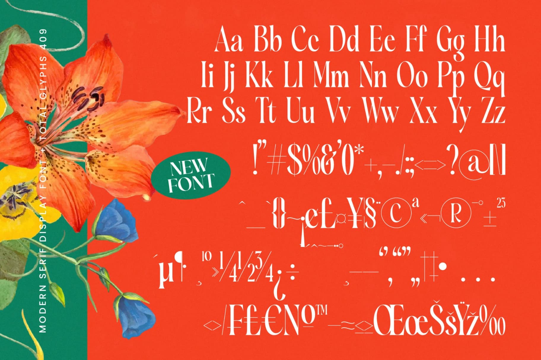 Preview 18 for Silent Gingers - Modern Serif Display