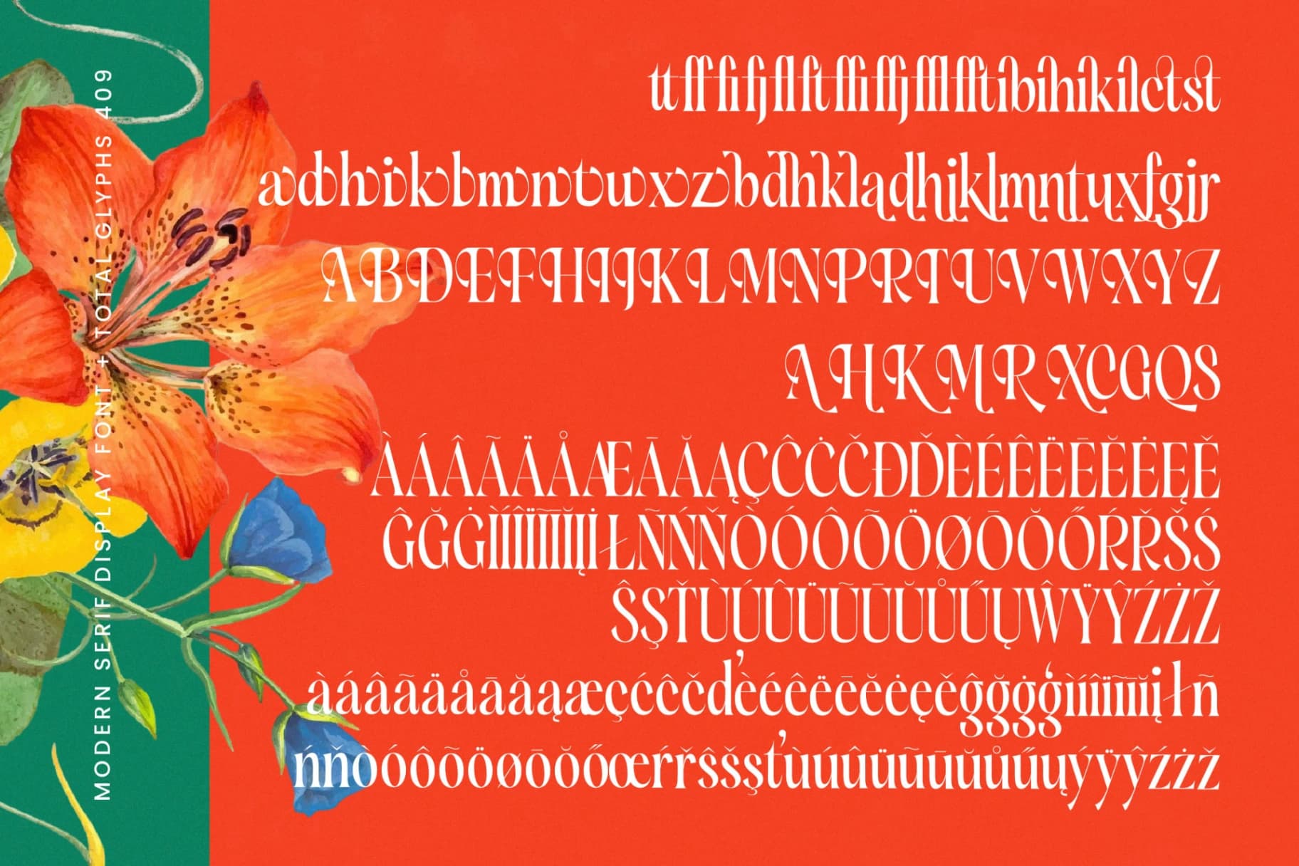Preview 19 for Silent Gingers - Modern Serif Display